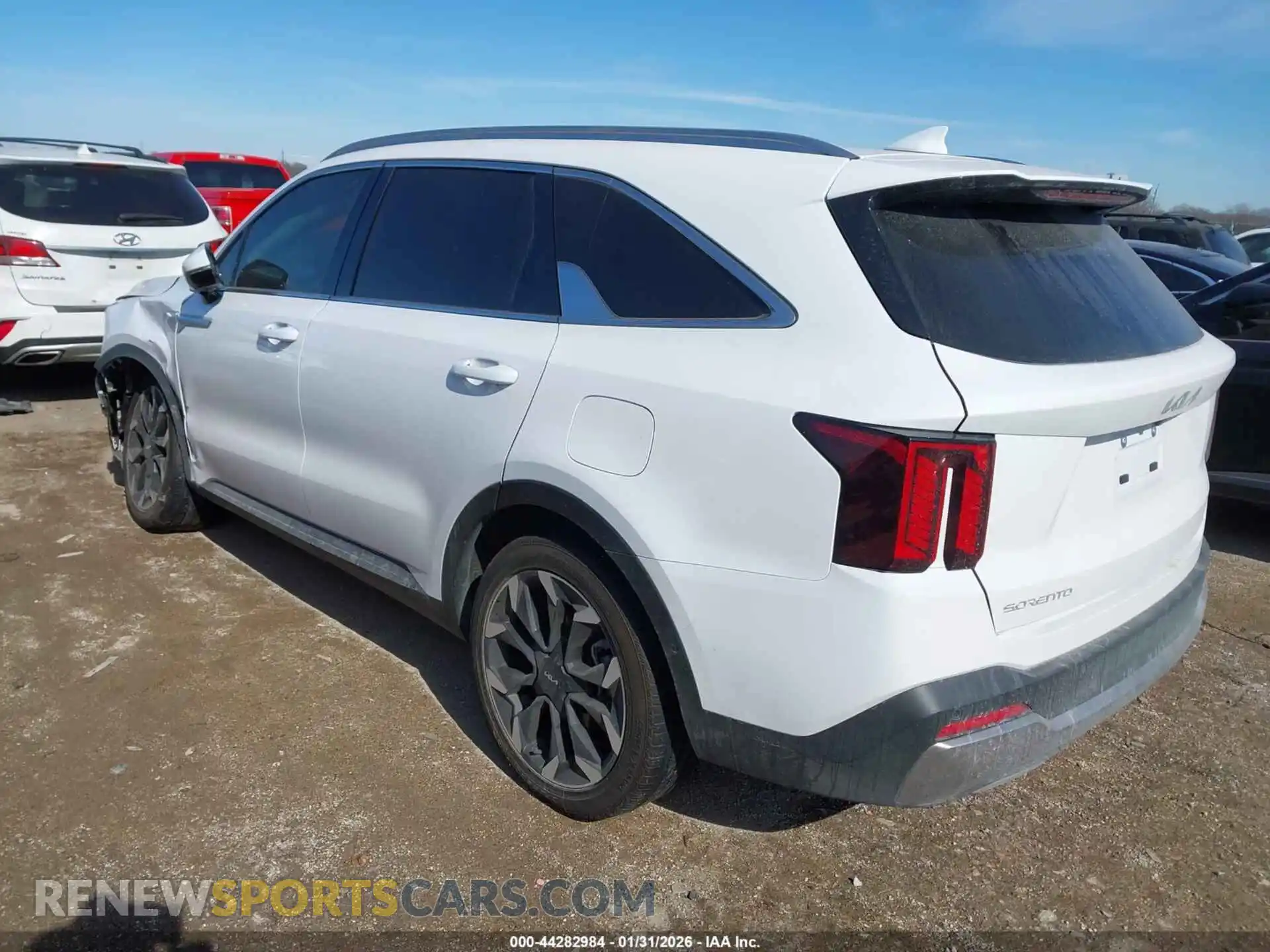3 Photograph of a damaged car 5XYRK4JF1RG268994 KIA SORENTO 2024