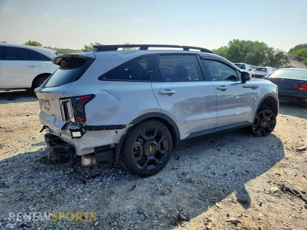 3 Photograph of a damaged car 5XYRKDJF1RG296794 KIA SORENTO 2024