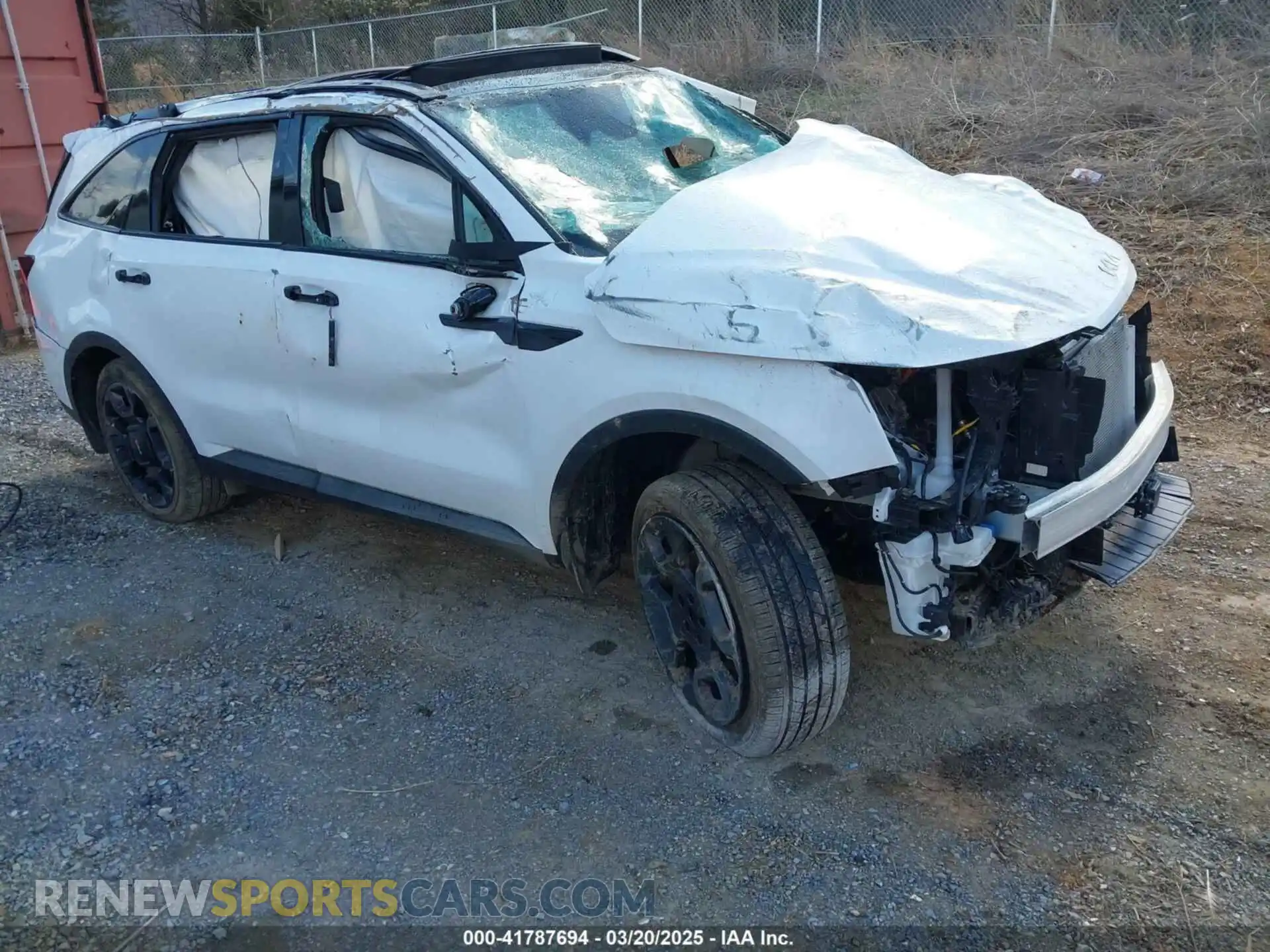 1 Photograph of a damaged car 5XYRKDJF2RG258801 KIA SORENTO 2024