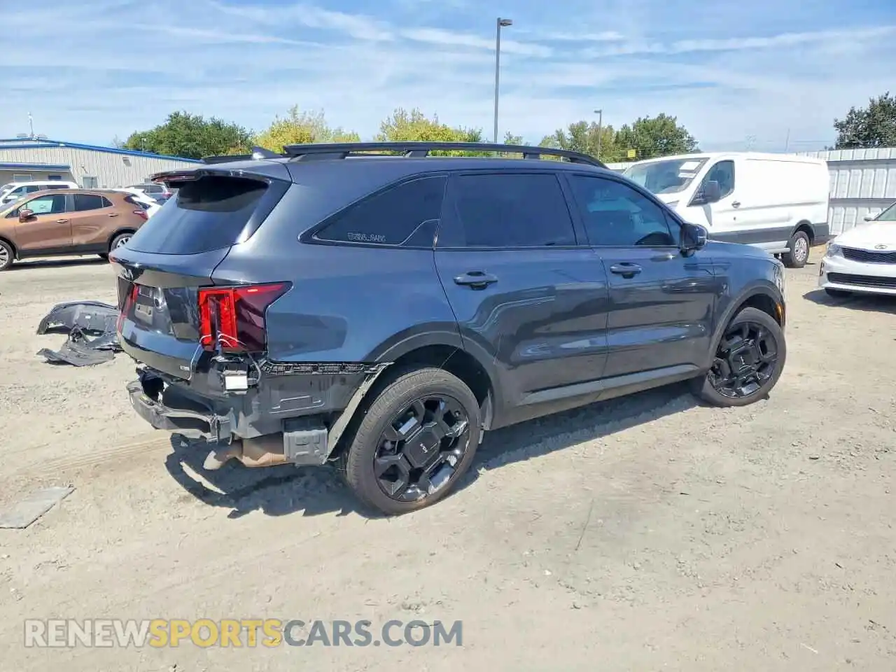 3 Photograph of a damaged car 5XYRKDJF4RG263126 KIA SORENTO 2024