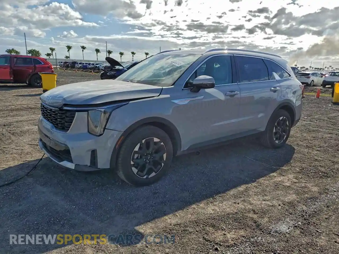 1 Photograph of a damaged car 5XYRL4JC0RG257889 KIA SORENTO 2024