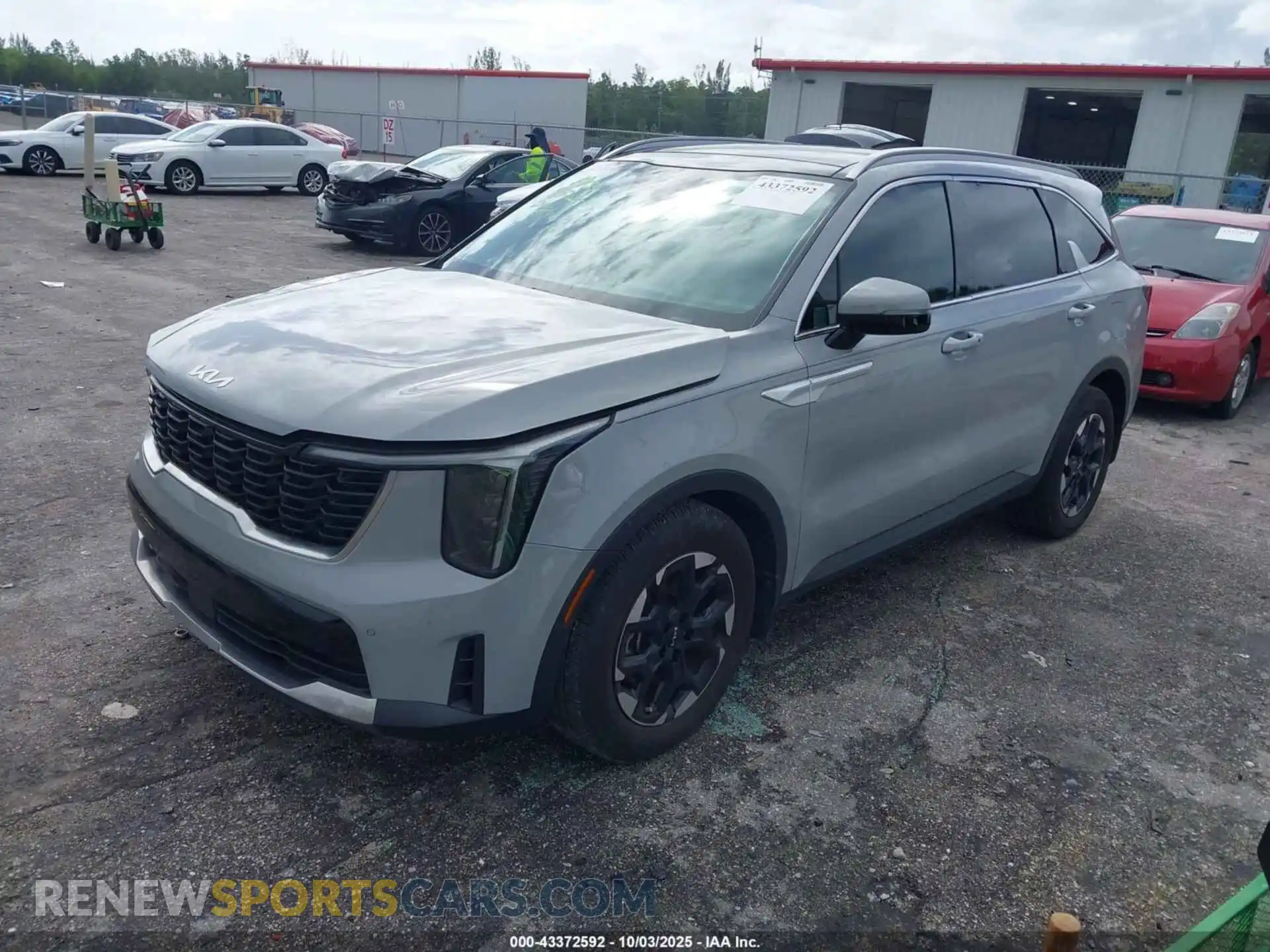 2 Photograph of a damaged car 5XYRL4JC0RG273607 KIA SORENTO 2024