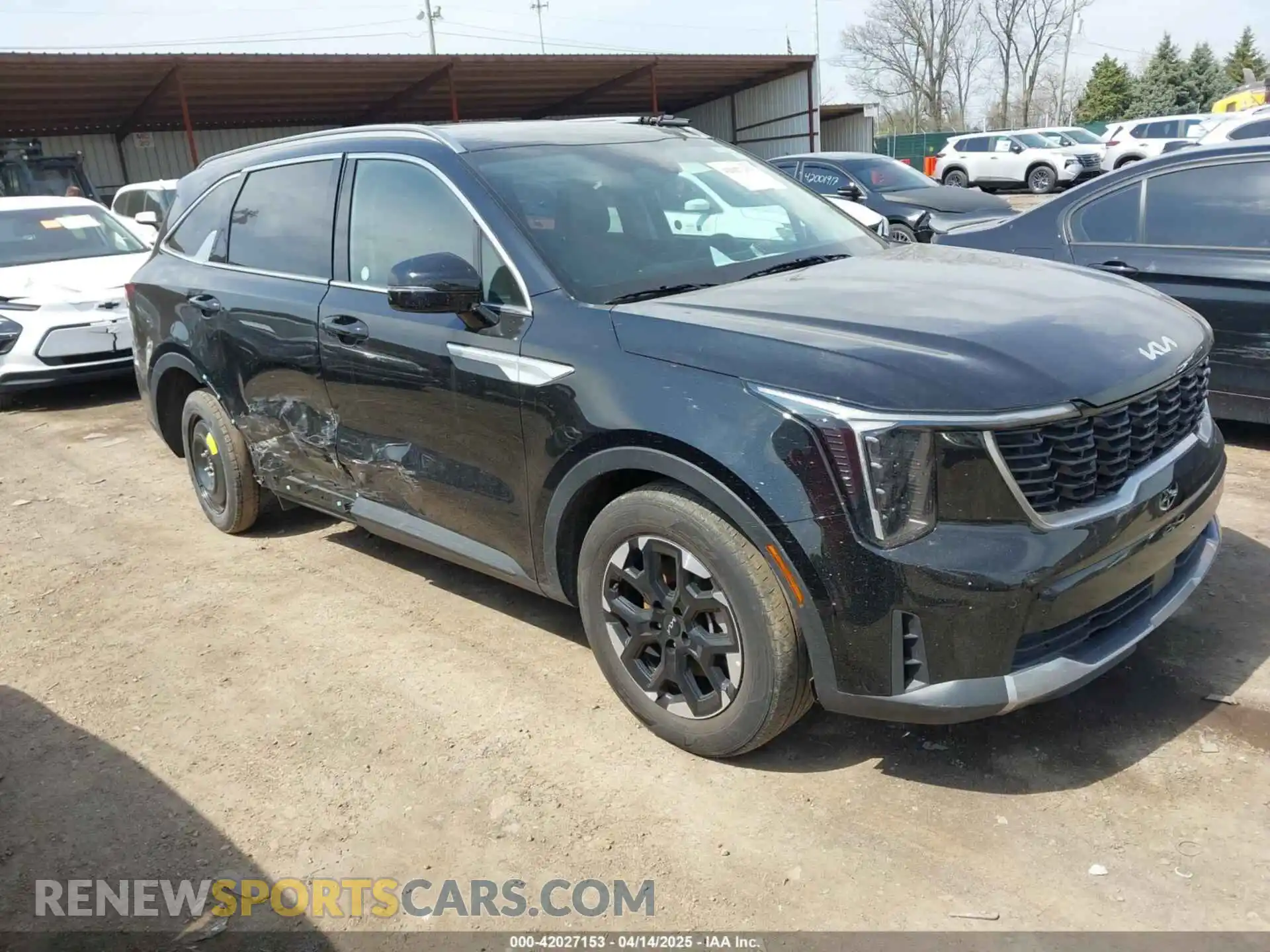 1 Photograph of a damaged car 5XYRL4JC0RG276152 KIA SORENTO 2024