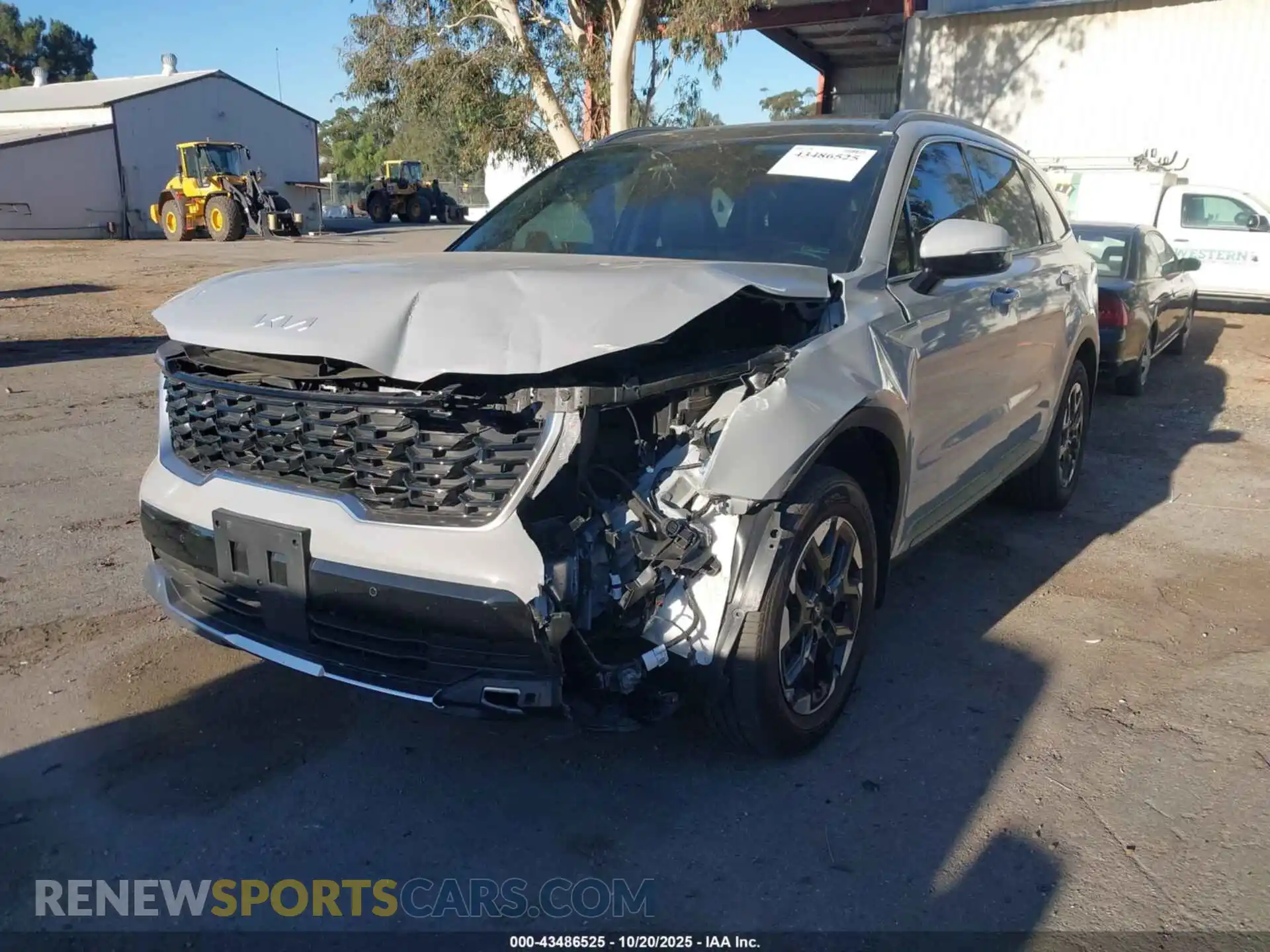 2 fotografías del automóvil dañado 5XYRL4JC0RG278449 KIA SORENTO 2024