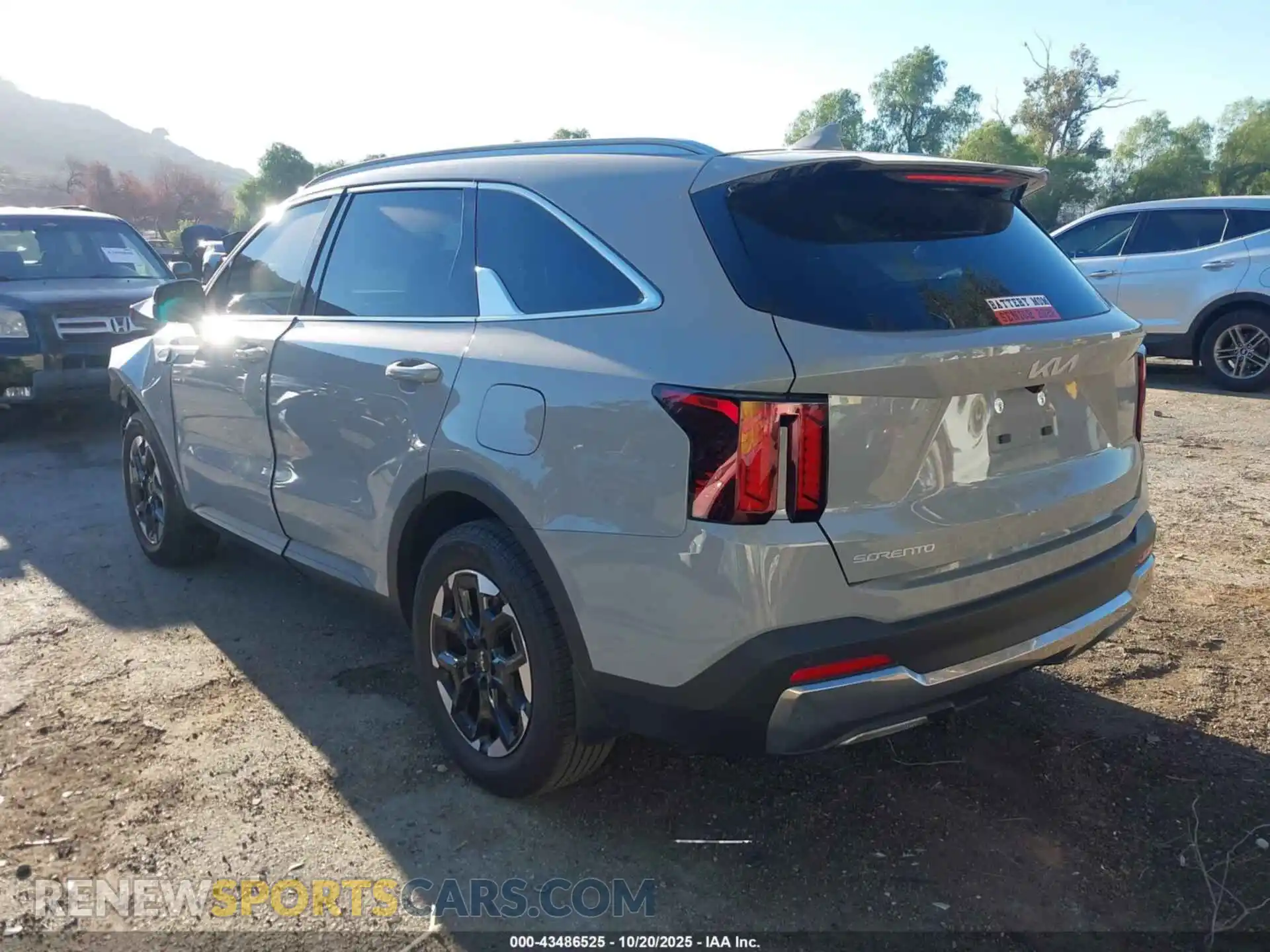 3 fotografías del automóvil dañado 5XYRL4JC0RG278449 KIA SORENTO 2024