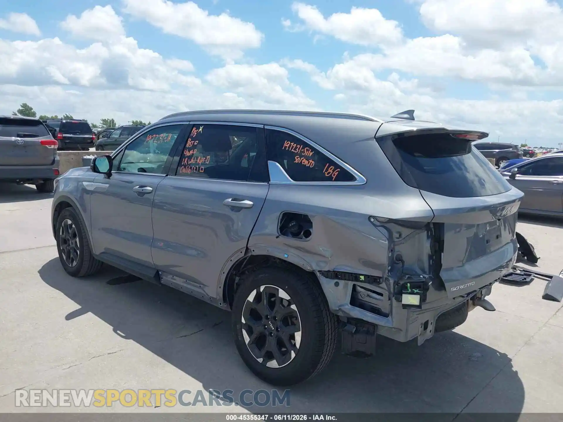 3 Photograph of a damaged car 5XYRL4JC0RG278726 KIA SORENTO 2024