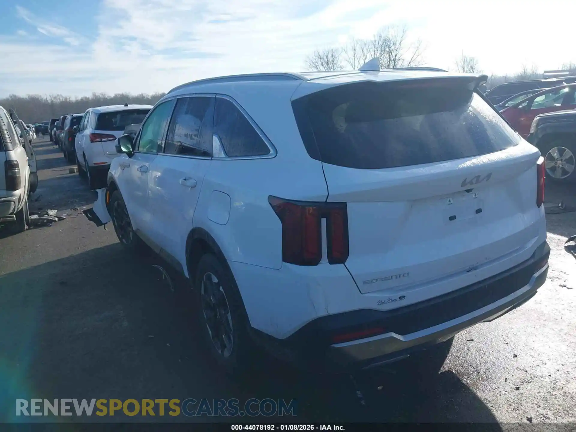 3 Photograph of a damaged car 5XYRL4JC0RG289547 KIA SORENTO 2024