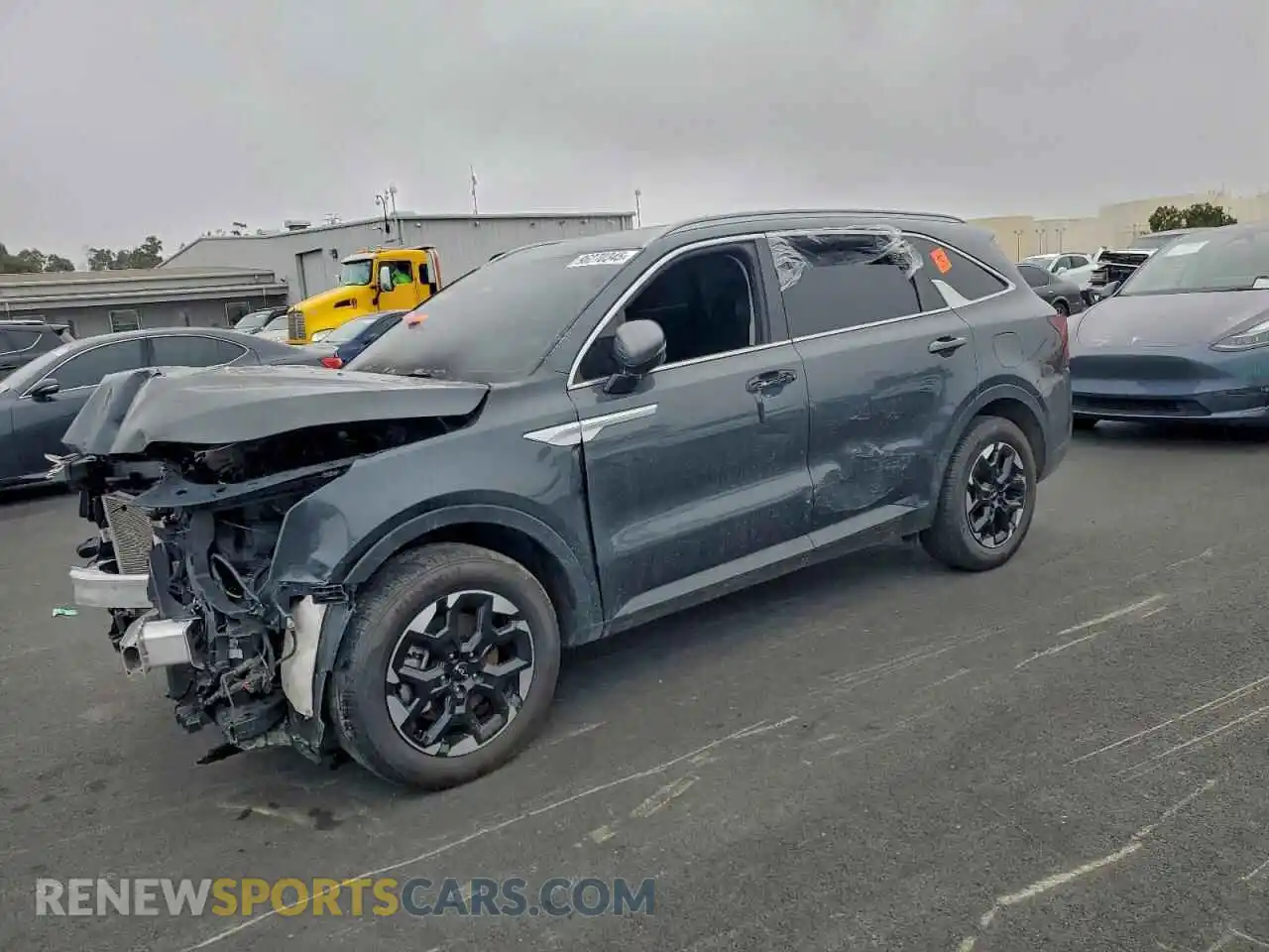 1 Photograph of a damaged car 5XYRL4JC0RG291430 KIA SORENTO 2024