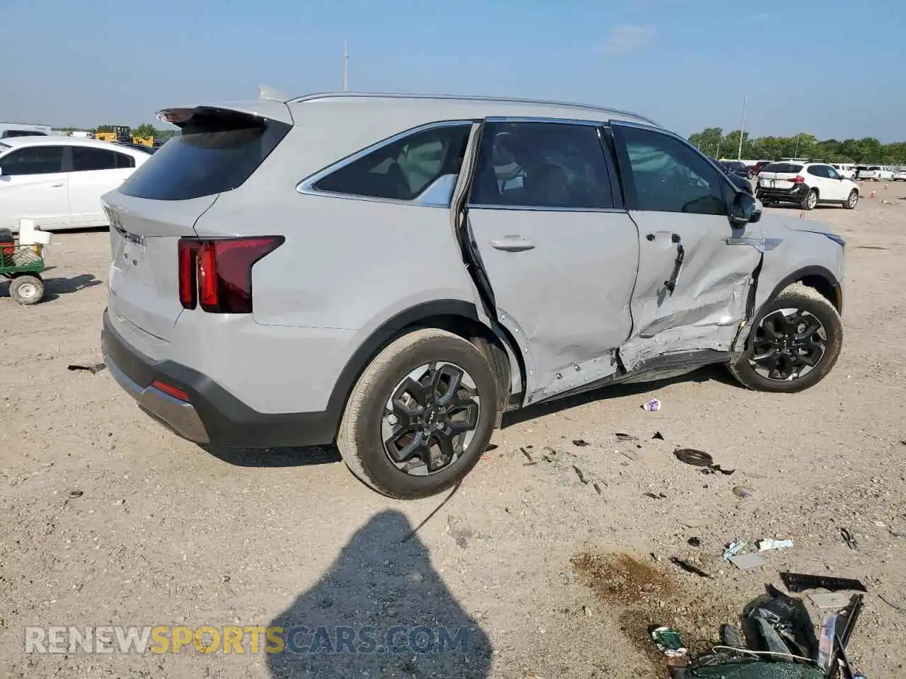 3 Photograph of a damaged car 5XYRL4JC0RG296448 KIA SORENTO 2024