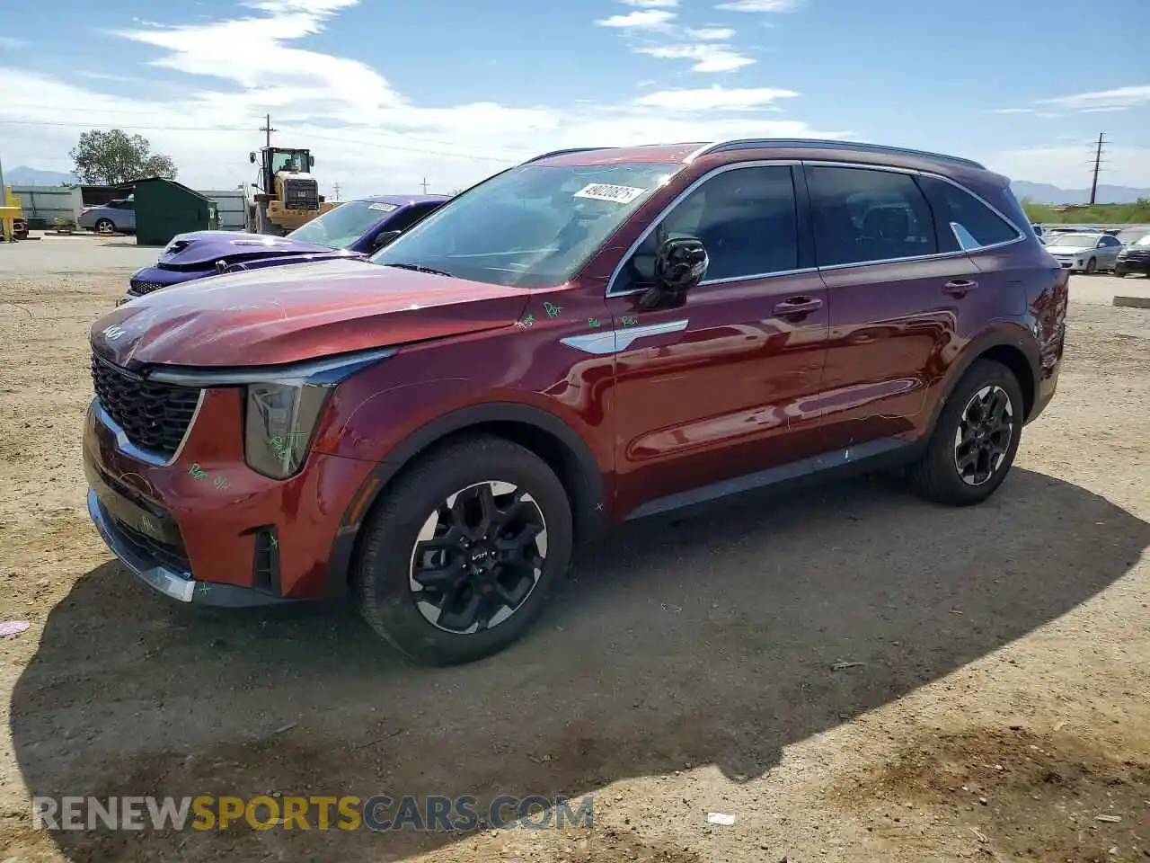 1 fotografías del automóvil dañado 5XYRL4JC0RG299043 KIA SORENTO 2024