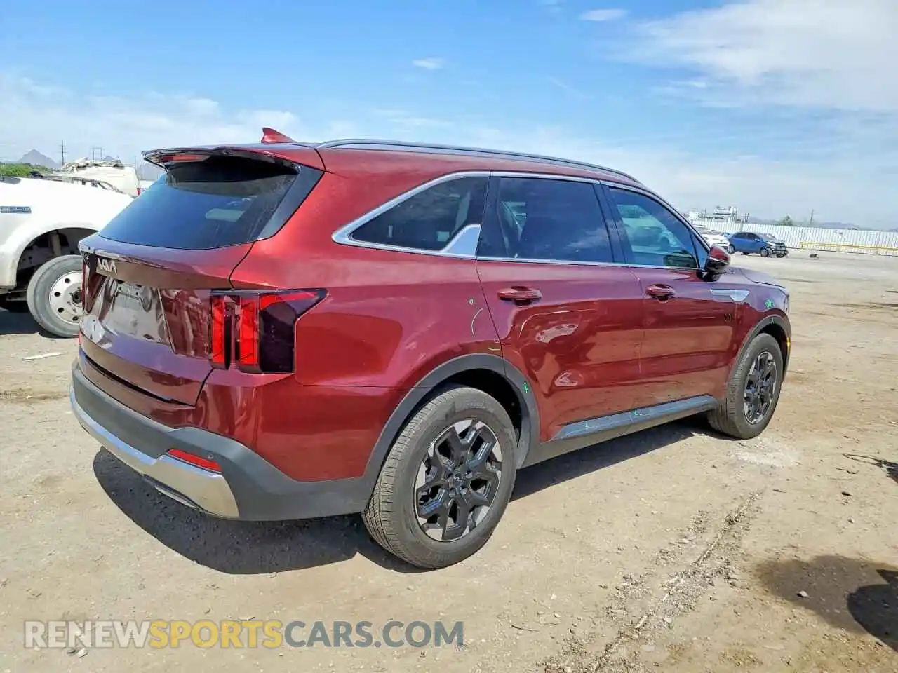 3 fotografías del automóvil dañado 5XYRL4JC0RG299043 KIA SORENTO 2024