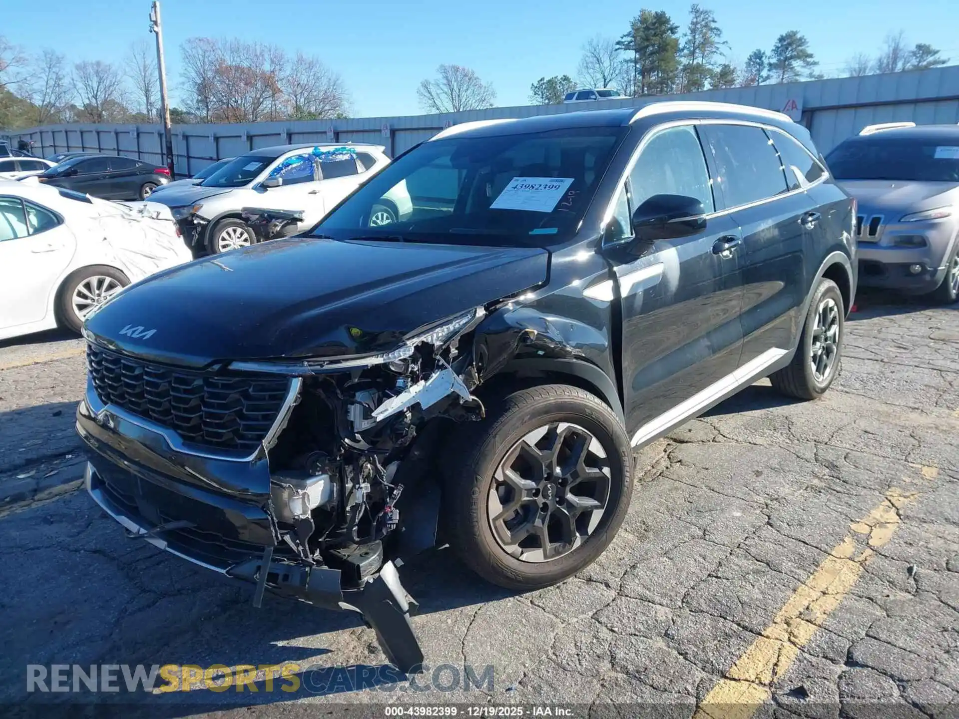 2 Photograph of a damaged car 5XYRL4JC1RG257447 KIA SORENTO 2024