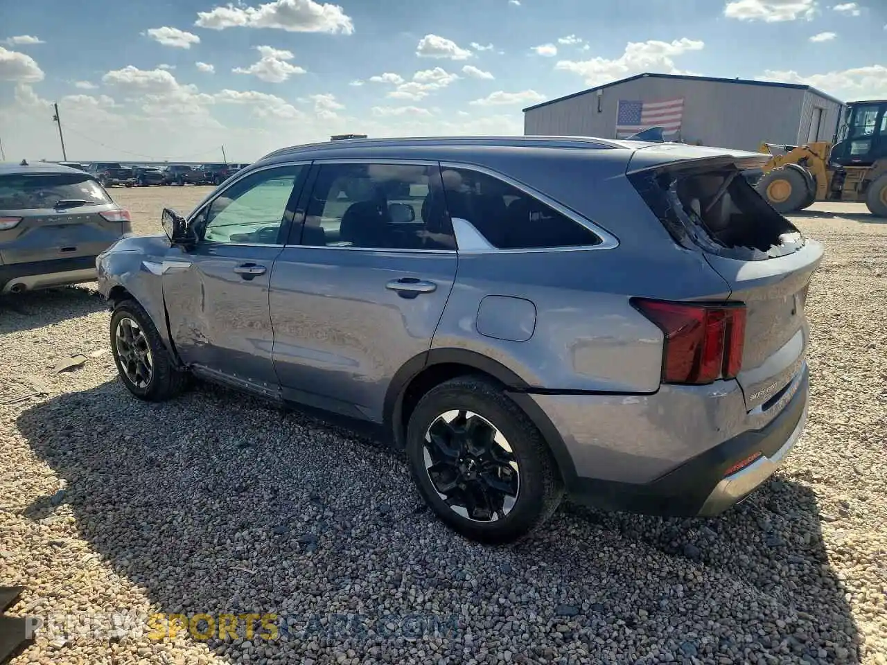 2 Photograph of a damaged car 5XYRL4JC1RG258520 KIA SORENTO 2024