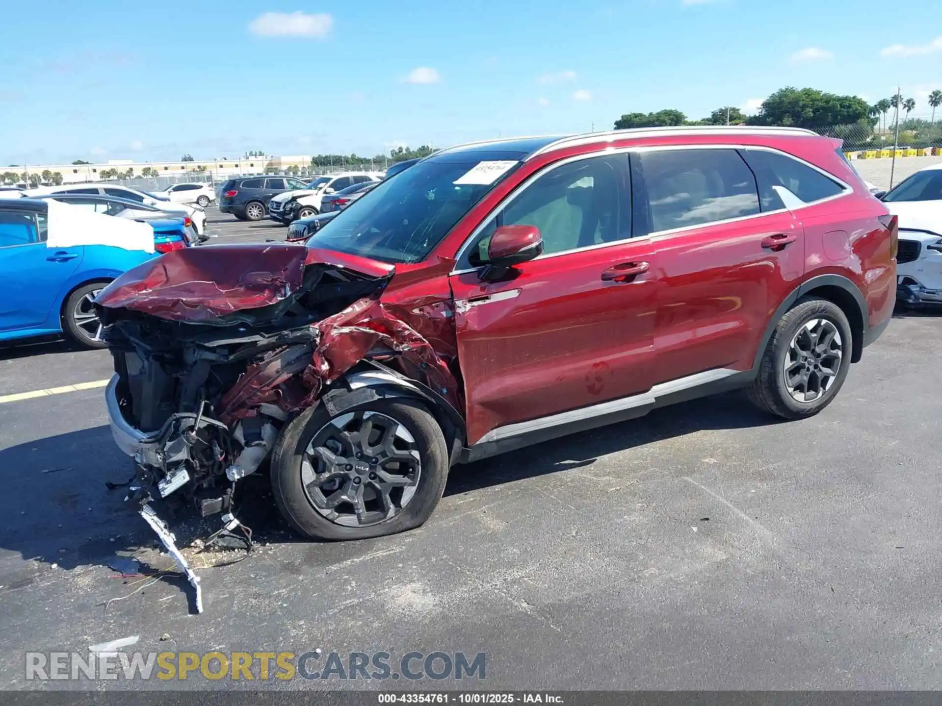 2 Photograph of a damaged car 5XYRL4JC1RG262454 KIA SORENTO 2024