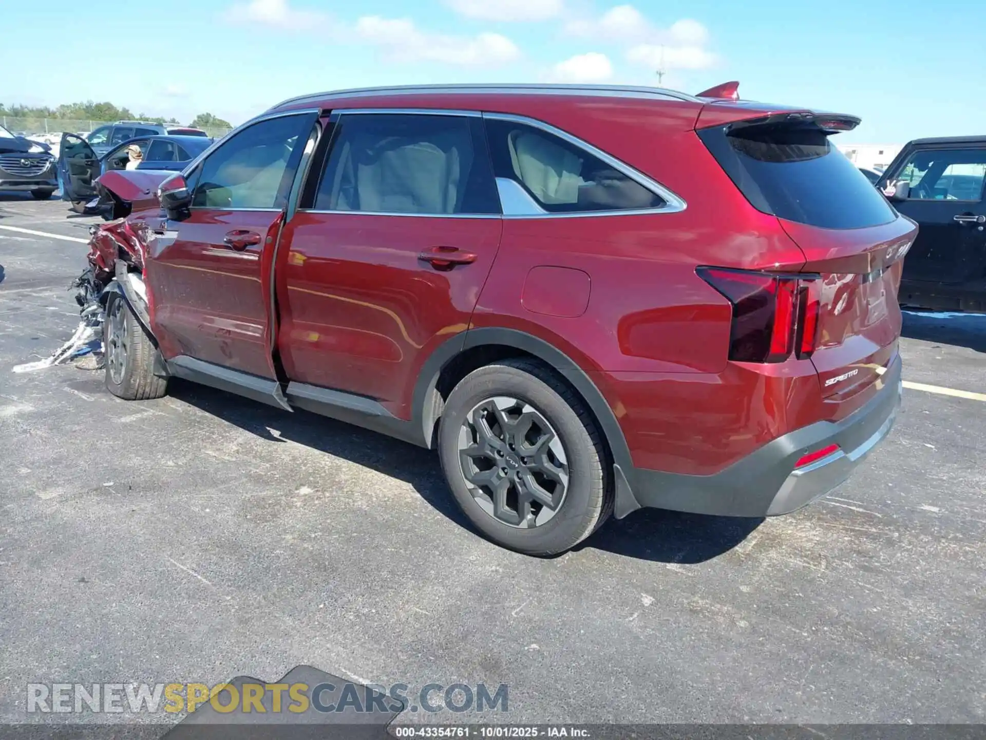 3 Photograph of a damaged car 5XYRL4JC1RG262454 KIA SORENTO 2024