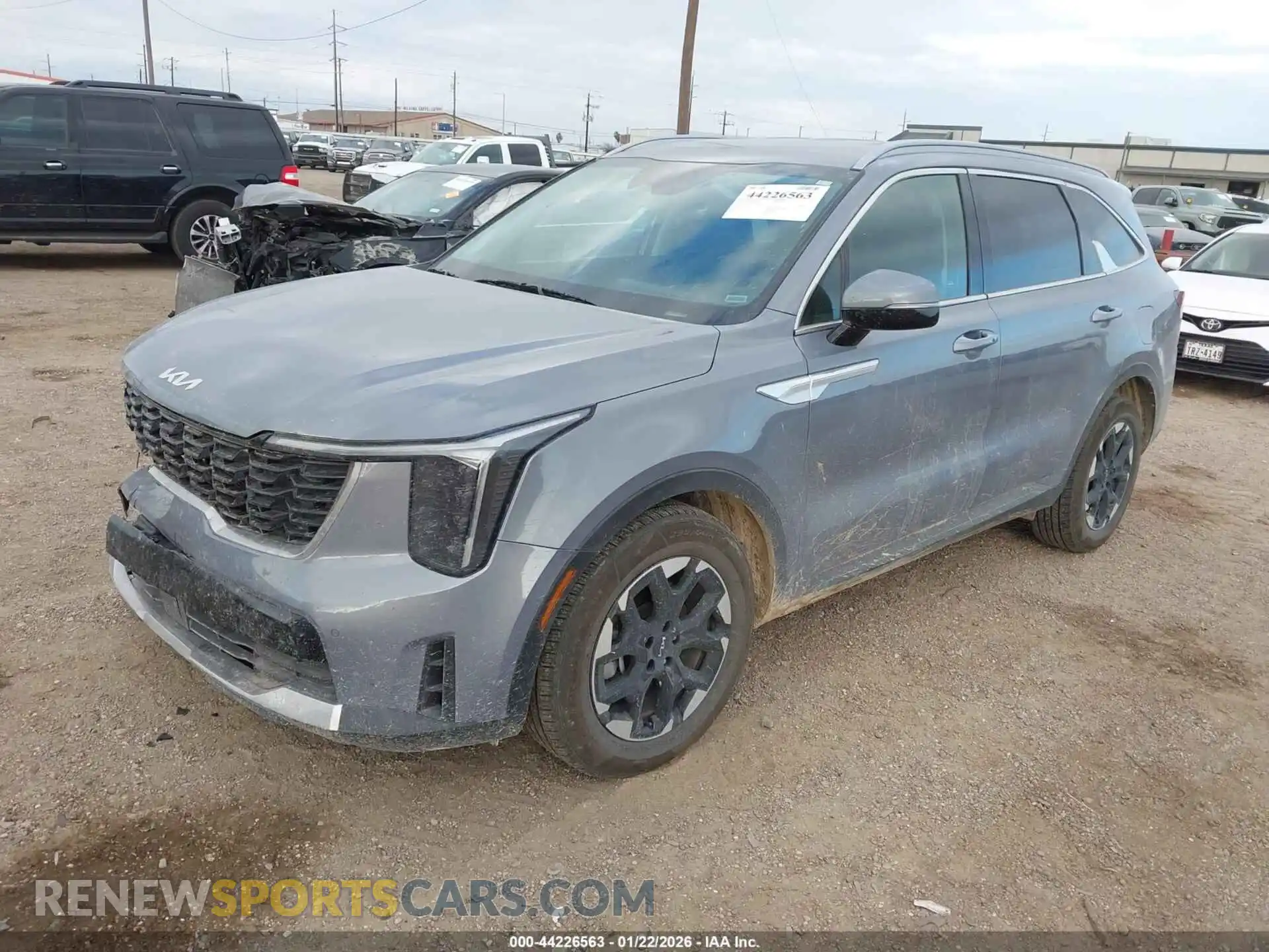 2 Photograph of a damaged car 5XYRL4JC1RG266472 KIA SORENTO 2024