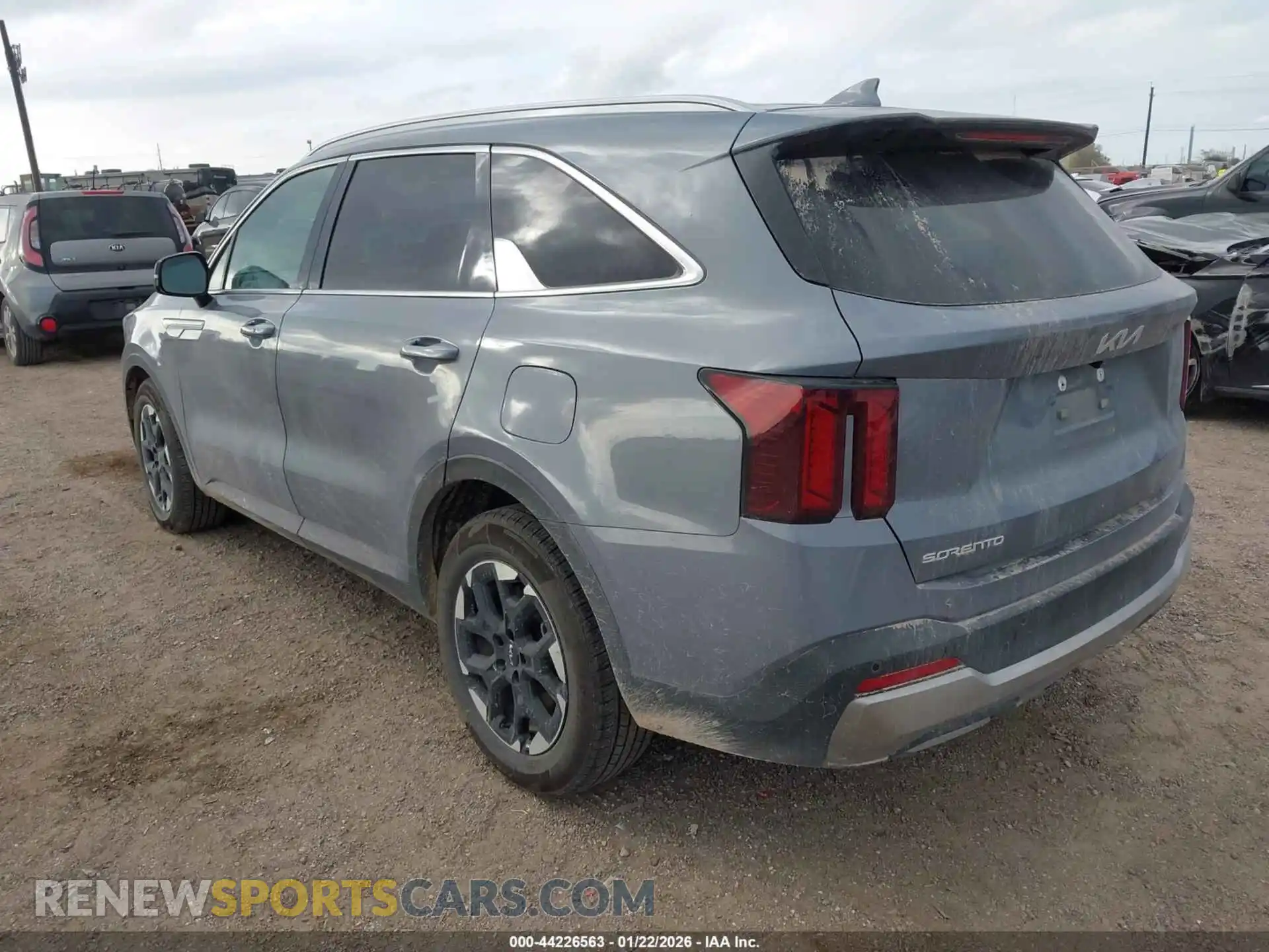 3 Photograph of a damaged car 5XYRL4JC1RG266472 KIA SORENTO 2024