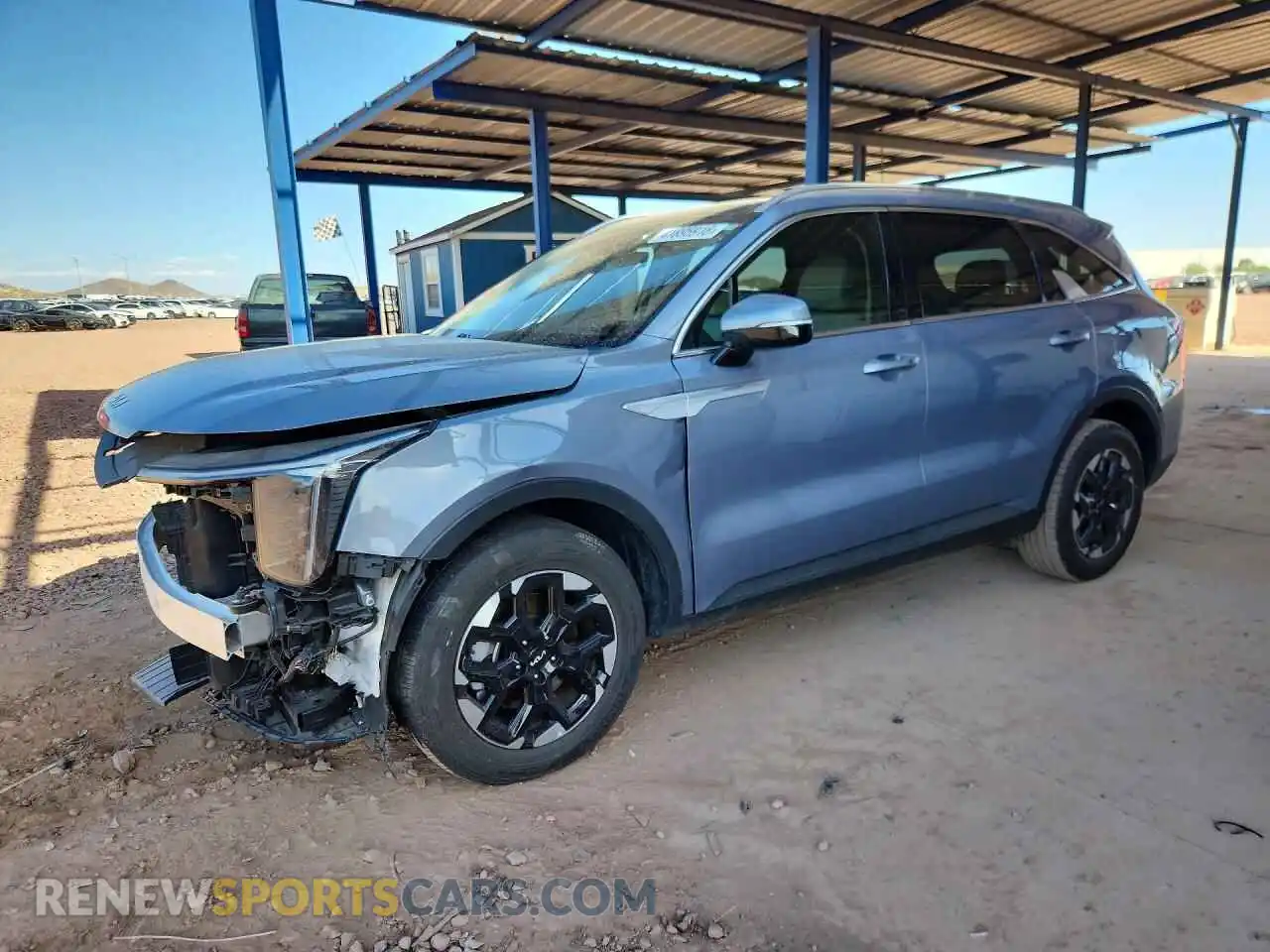 1 Photograph of a damaged car 5XYRL4JC1RG273681 KIA SORENTO 2024