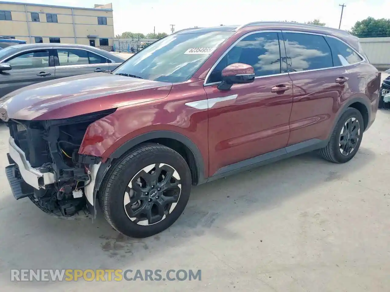 1 Photograph of a damaged car 5XYRL4JC1RG277360 KIA SORENTO 2024