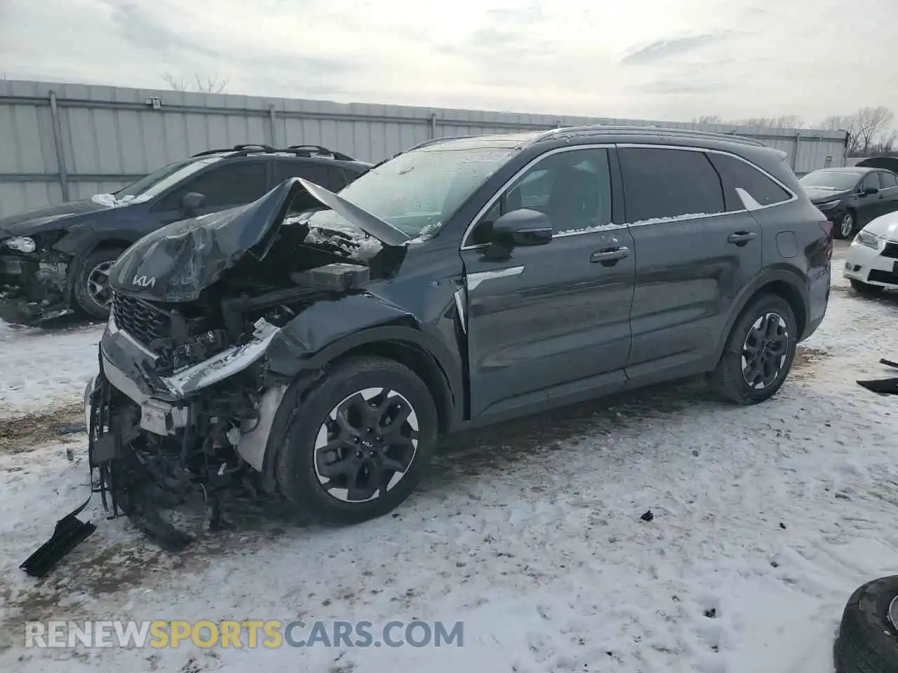 1 Photograph of a damaged car 5XYRL4JC1RG282929 KIA SORENTO 2024
