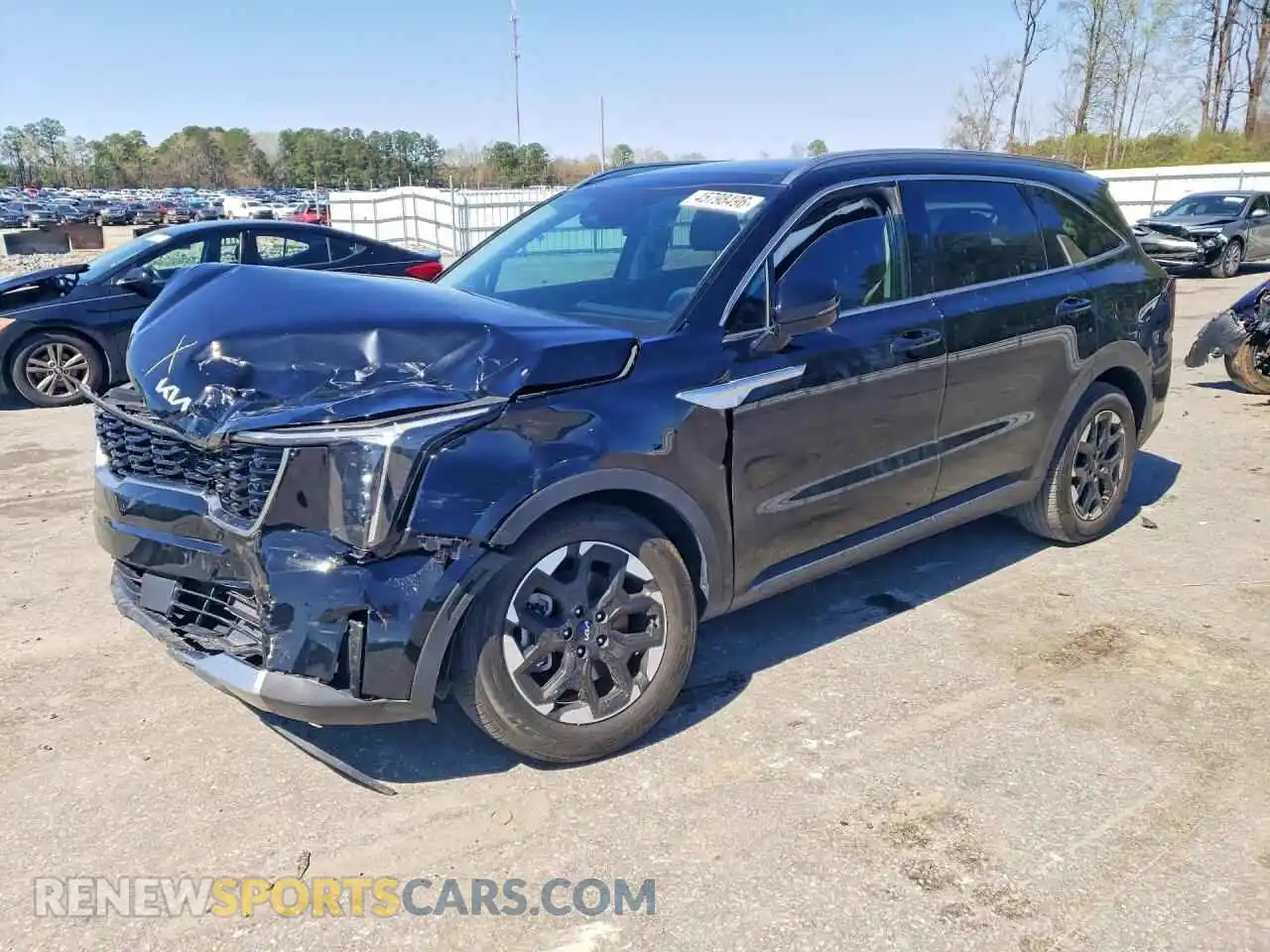 1 Photograph of a damaged car 5XYRL4JC1RG295955 KIA SORENTO 2024