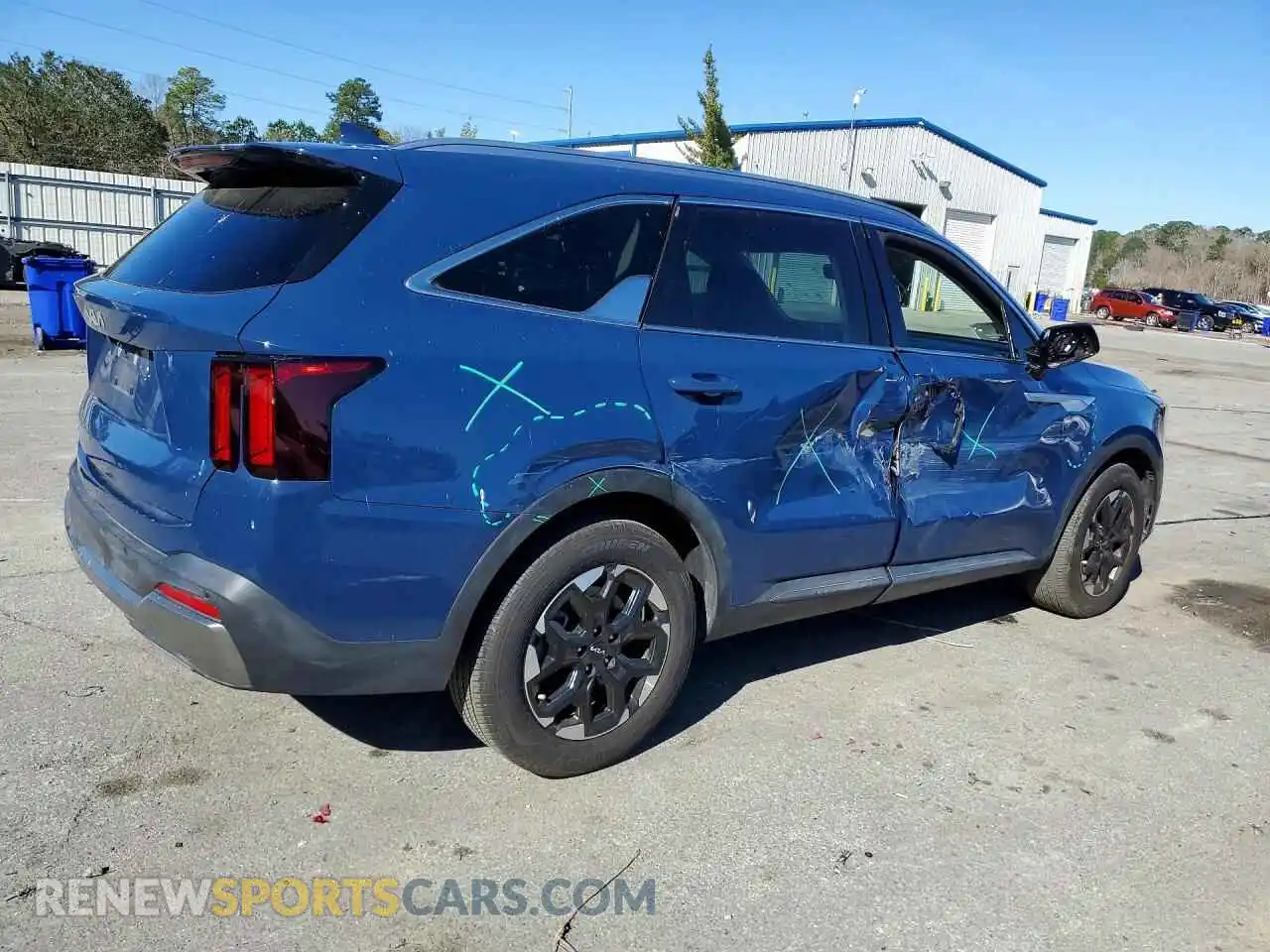 3 Photograph of a damaged car 5XYRL4JC1RG297155 KIA SORENTO 2024