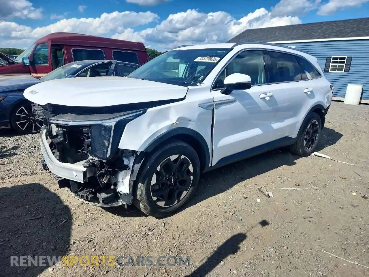 1 Photograph of a damaged car 5XYRL4JC2RG254704 KIA SORENTO 2024