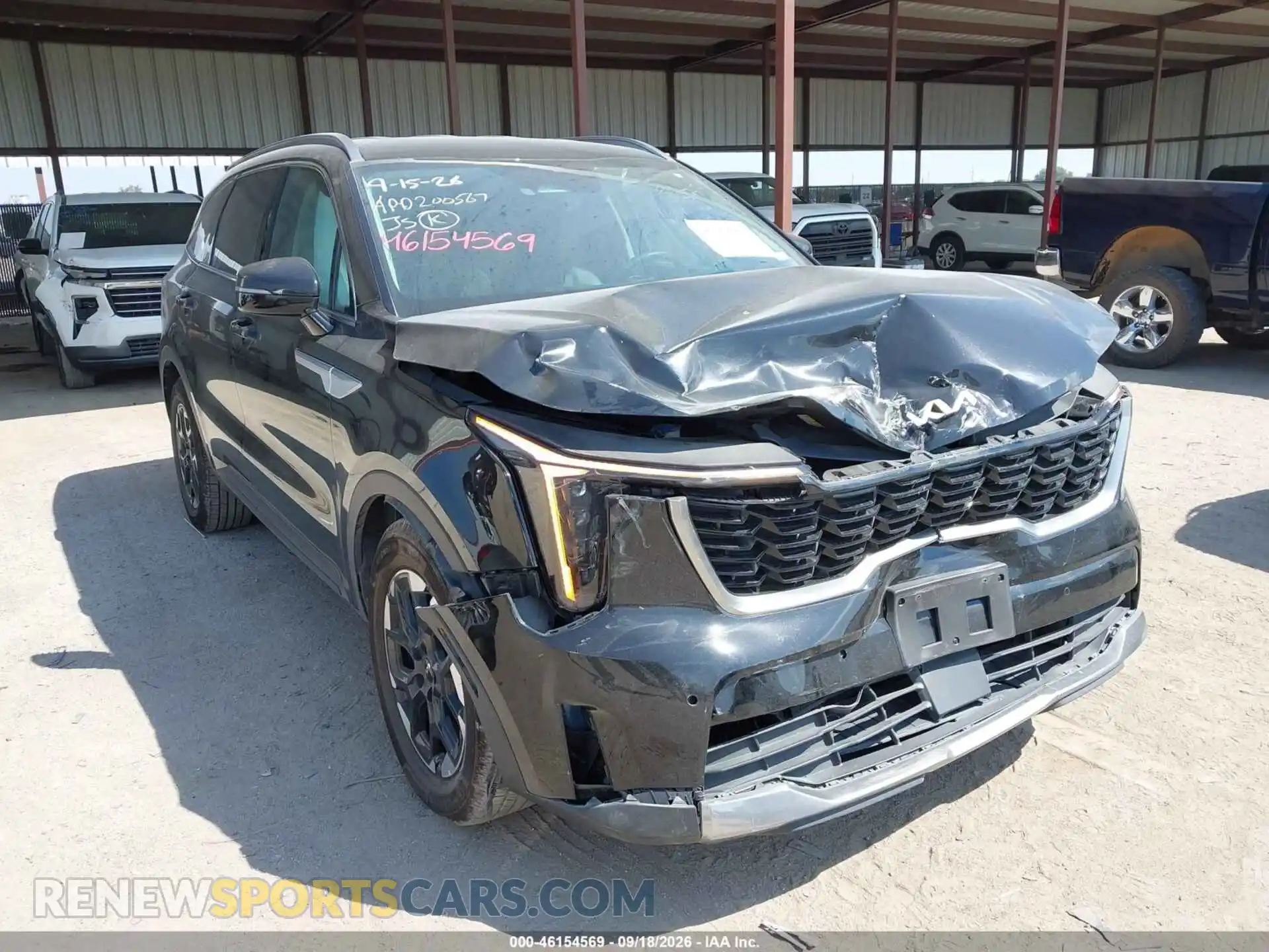 1 Photograph of a damaged car 5XYRL4JC2RG275309 KIA SORENTO 2024