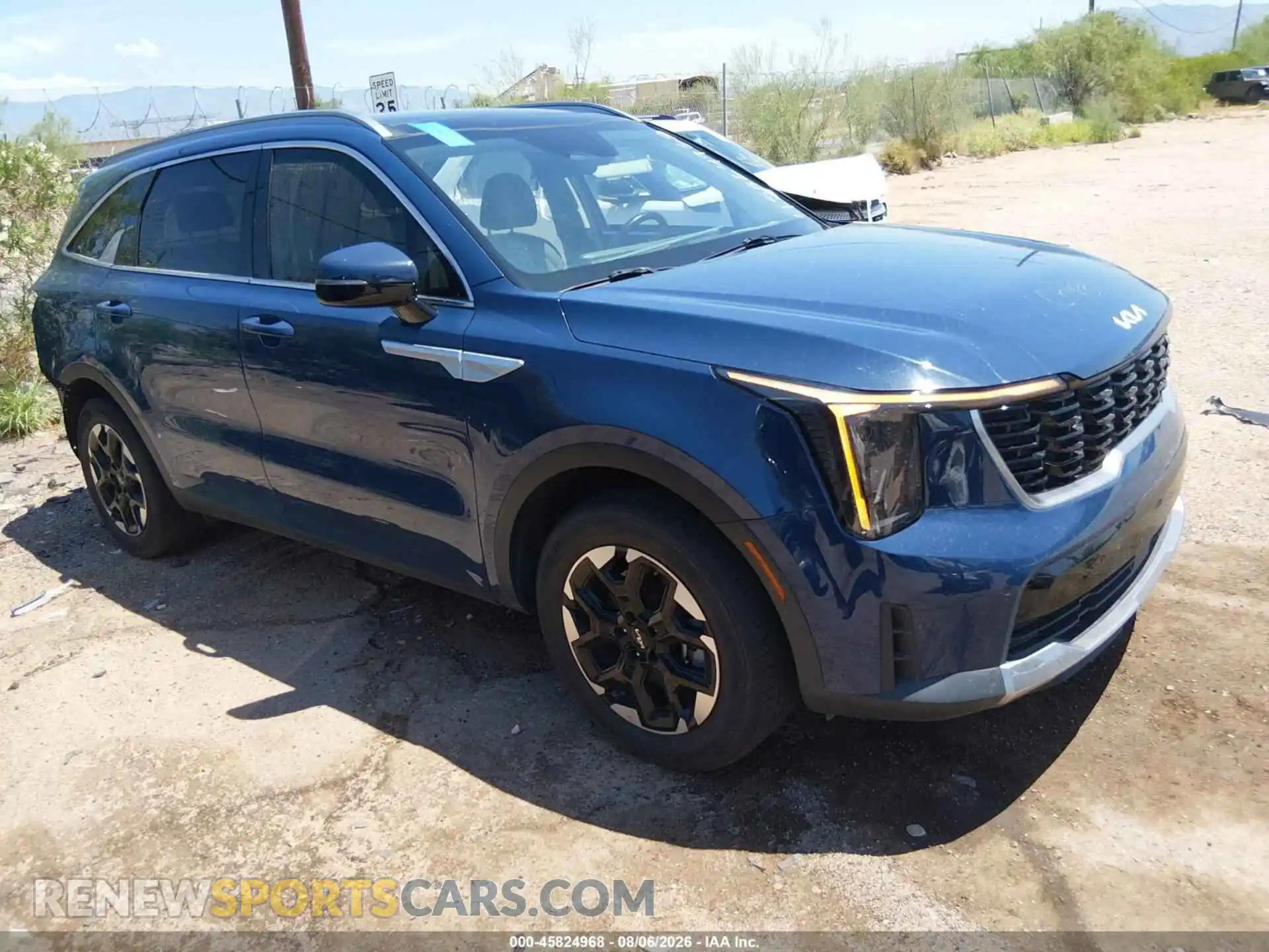1 Photograph of a damaged car 5XYRL4JC2RG282583 KIA SORENTO 2024