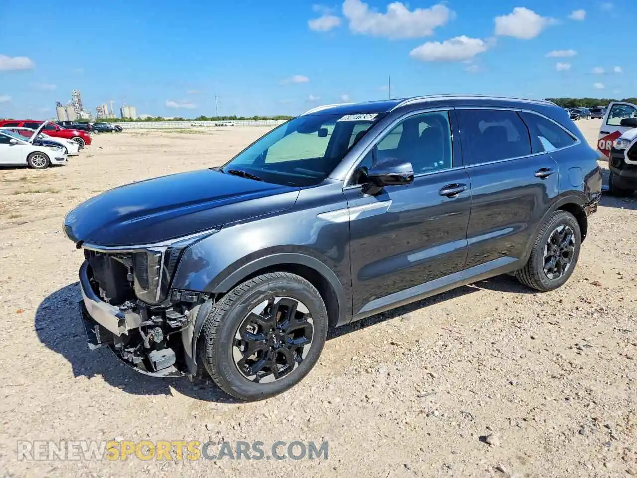 1 Photograph of a damaged car 5XYRL4JC2RG287525 KIA SORENTO 2024