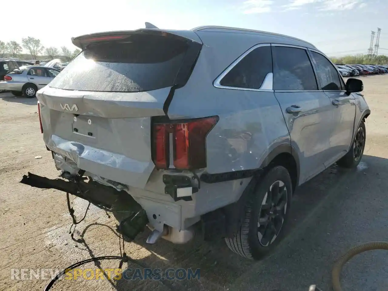 3 Photograph of a damaged car 5XYRL4JC2RG300595 KIA SORENTO 2024