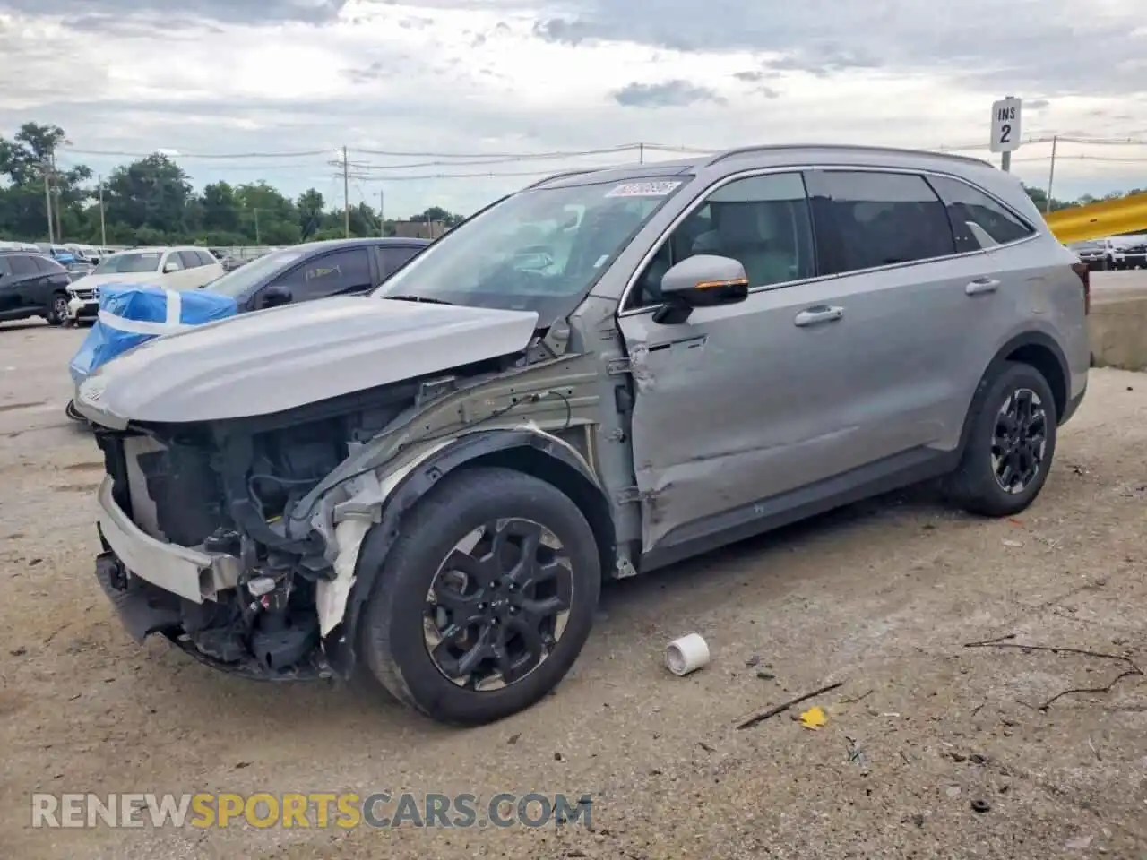 1 Photograph of a damaged car 5XYRL4JC2RG303898 KIA SORENTO 2024