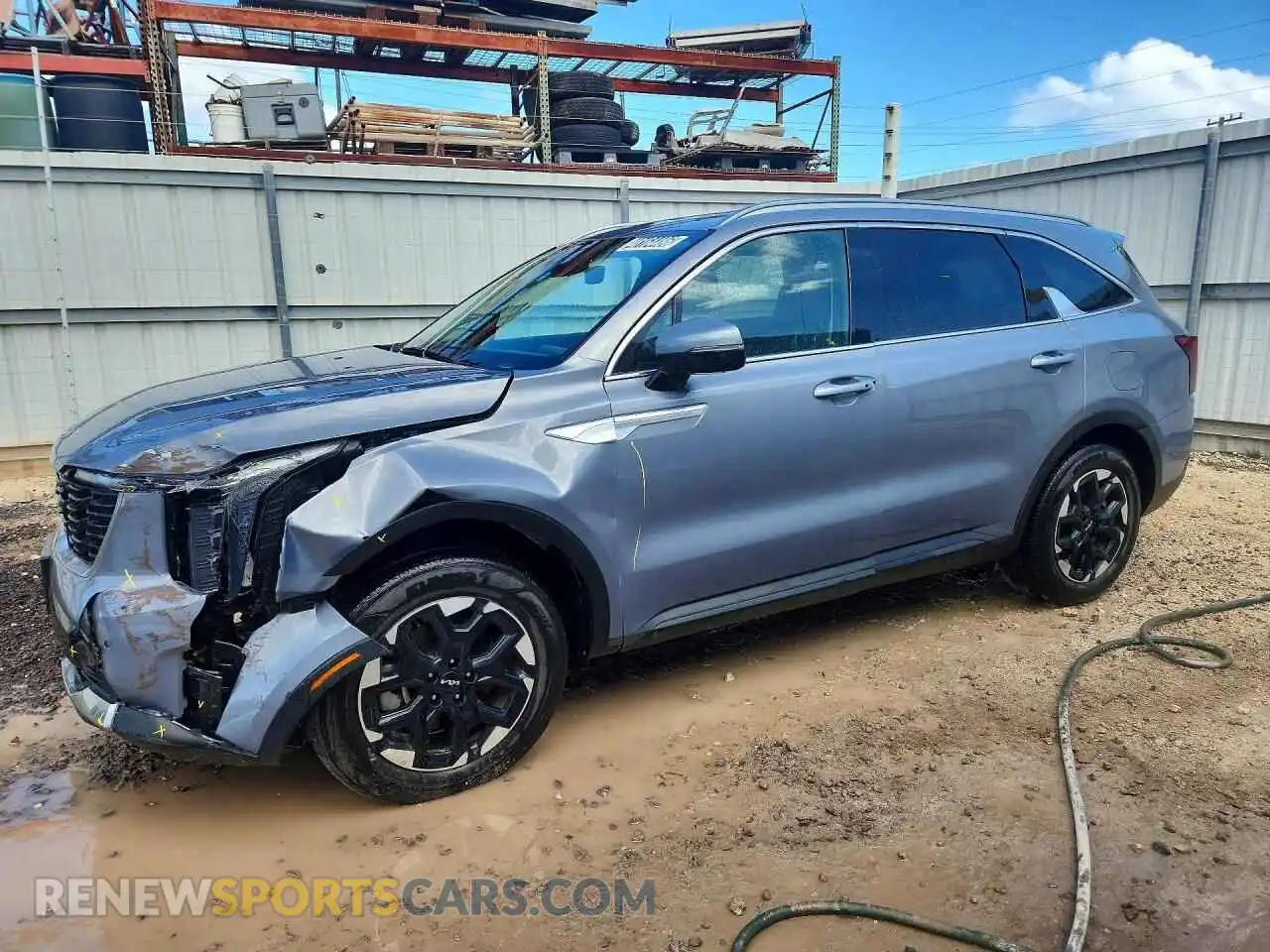 1 Photograph of a damaged car 5XYRL4JC3RG267431 KIA SORENTO 2024