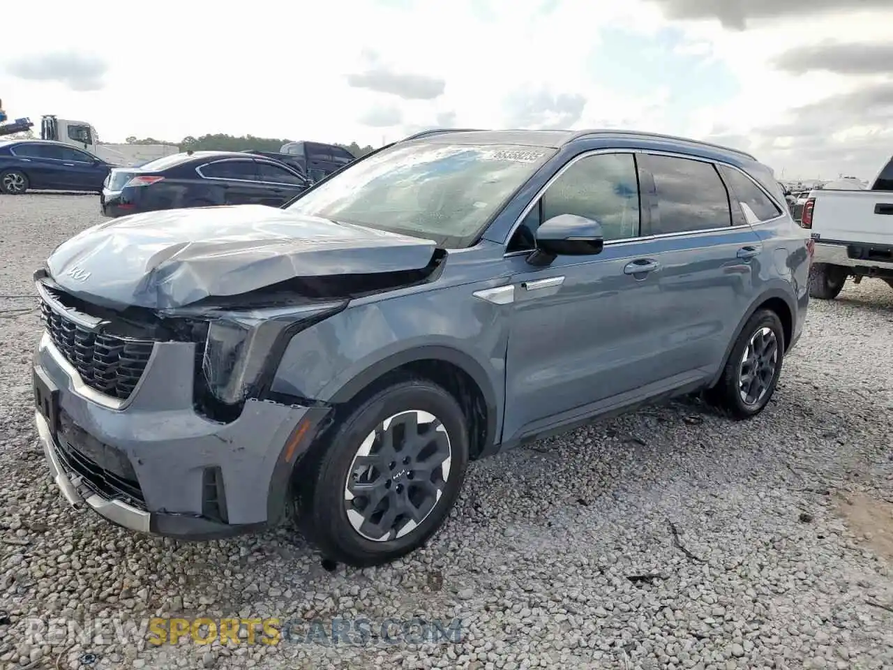 1 Photograph of a damaged car 5XYRL4JC3RG296525 KIA SORENTO 2024