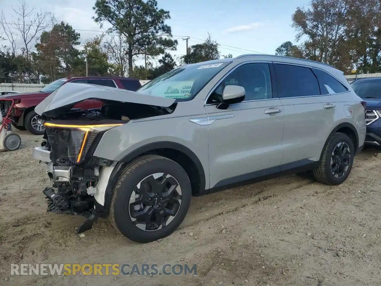 1 Фотография поврежденного автомобиля 5XYRL4JC3RG299103 KIA SORENTO 2024