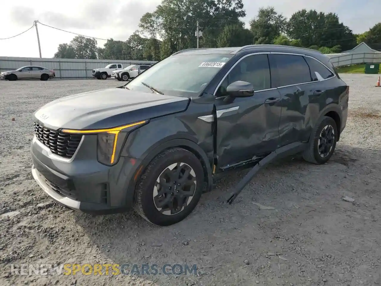 1 Photograph of a damaged car 5XYRL4JC3RG301349 KIA SORENTO 2024