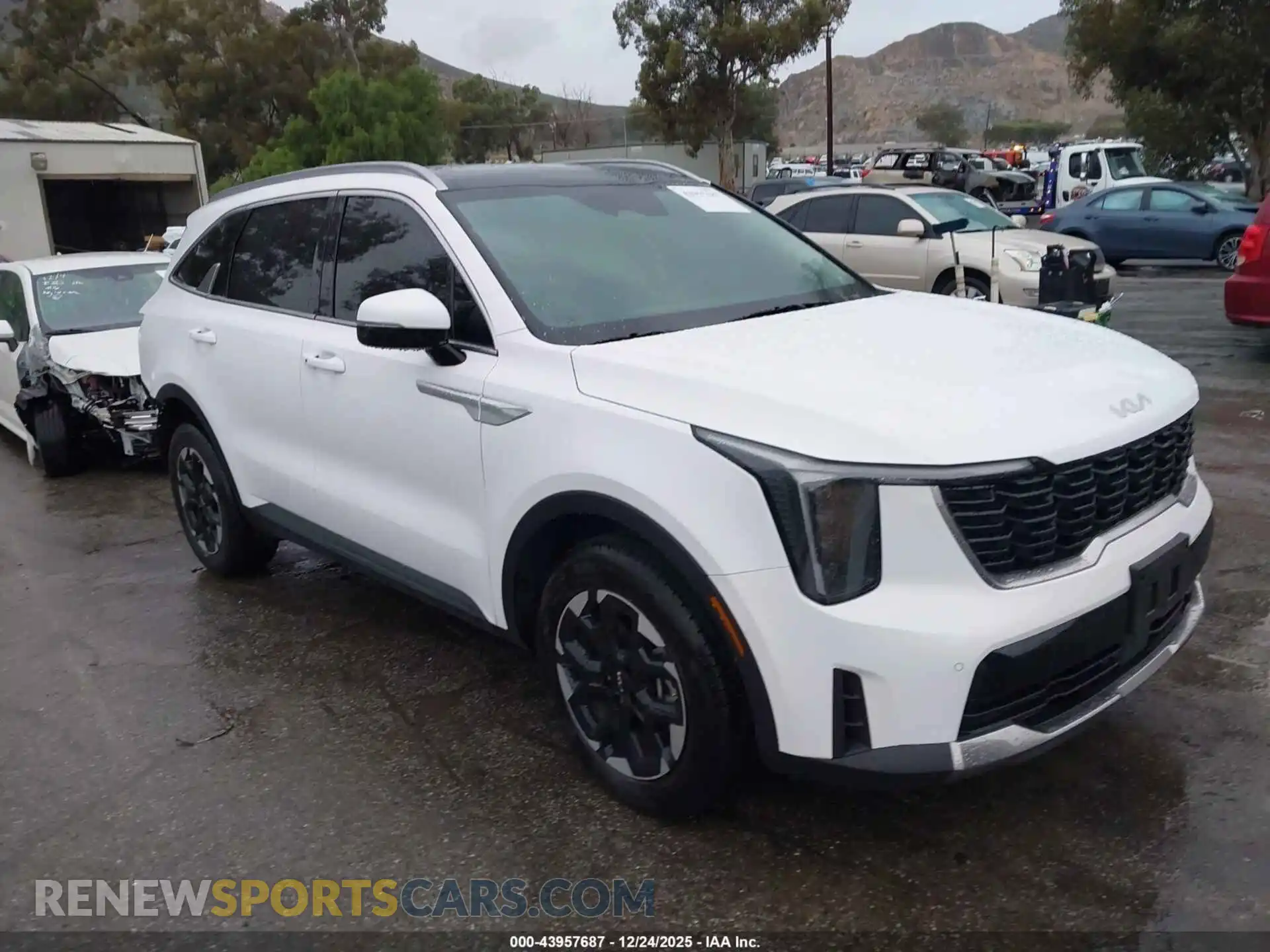 1 fotografías del automóvil dañado 5XYRL4JC3RG302260 KIA SORENTO 2024