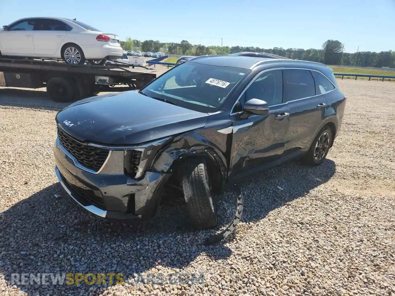 1 Photograph of a damaged car 5XYRL4JC4RG272119 KIA SORENTO 2024