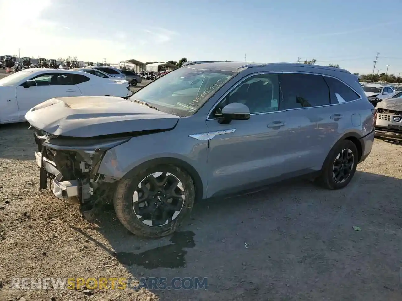 1 Photograph of a damaged car 5XYRL4JC4RG277966 KIA SORENTO 2024