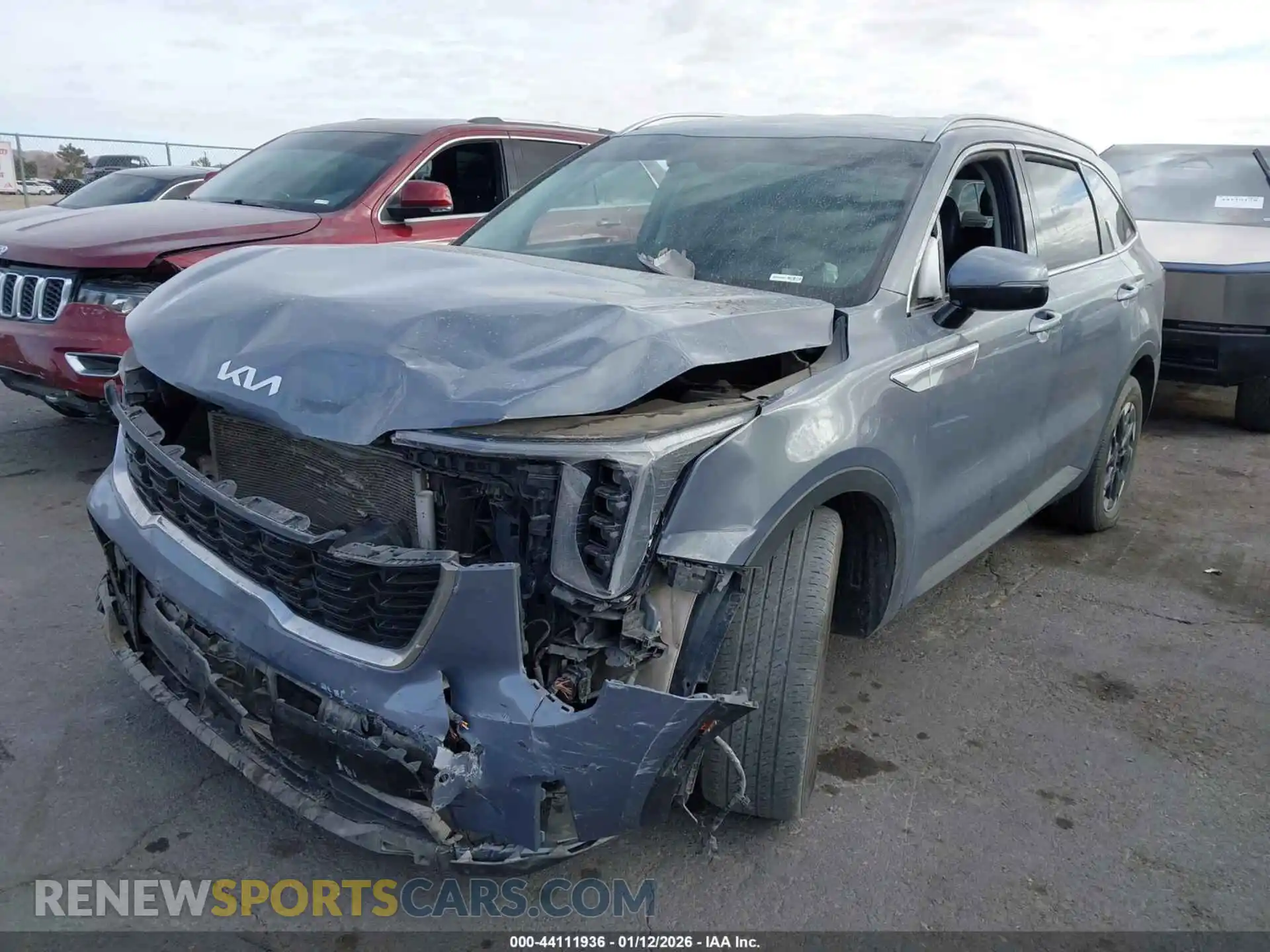 2 Photograph of a damaged car 5XYRL4JC4RG282360 KIA SORENTO 2024