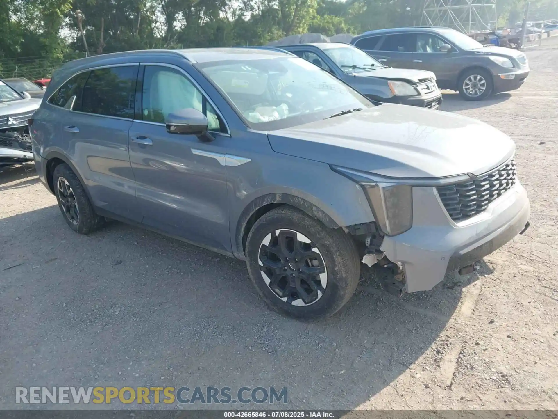 1 Photograph of a damaged car 5XYRL4JC5RG266006 KIA SORENTO 2024