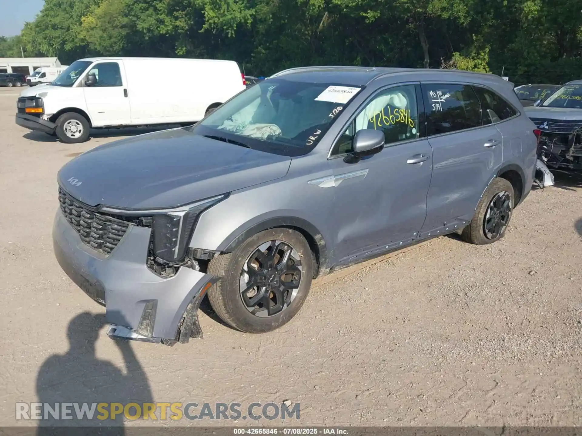 2 Photograph of a damaged car 5XYRL4JC5RG266006 KIA SORENTO 2024