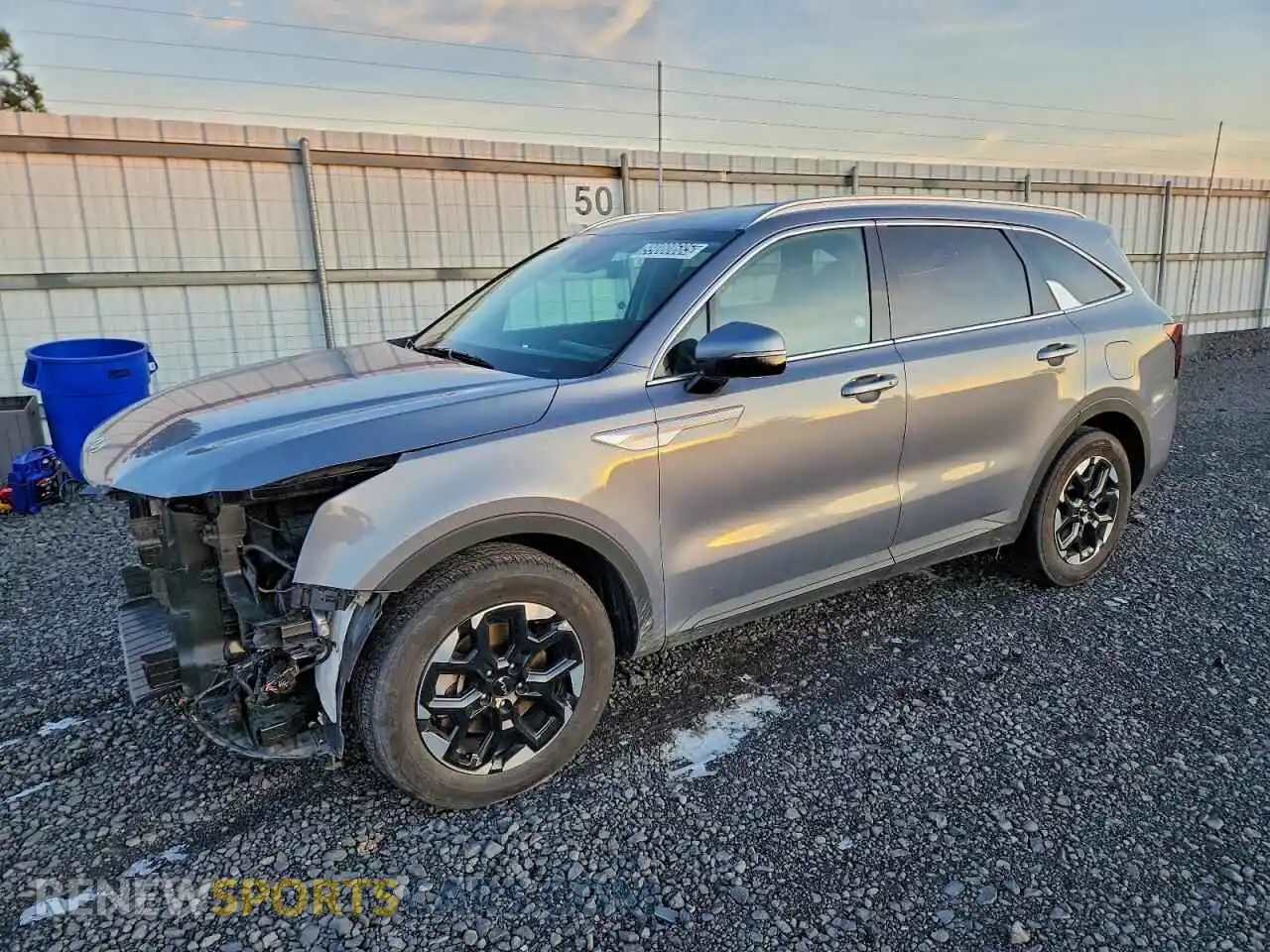 1 Photograph of a damaged car 5XYRL4JC5RG278138 KIA SORENTO 2024