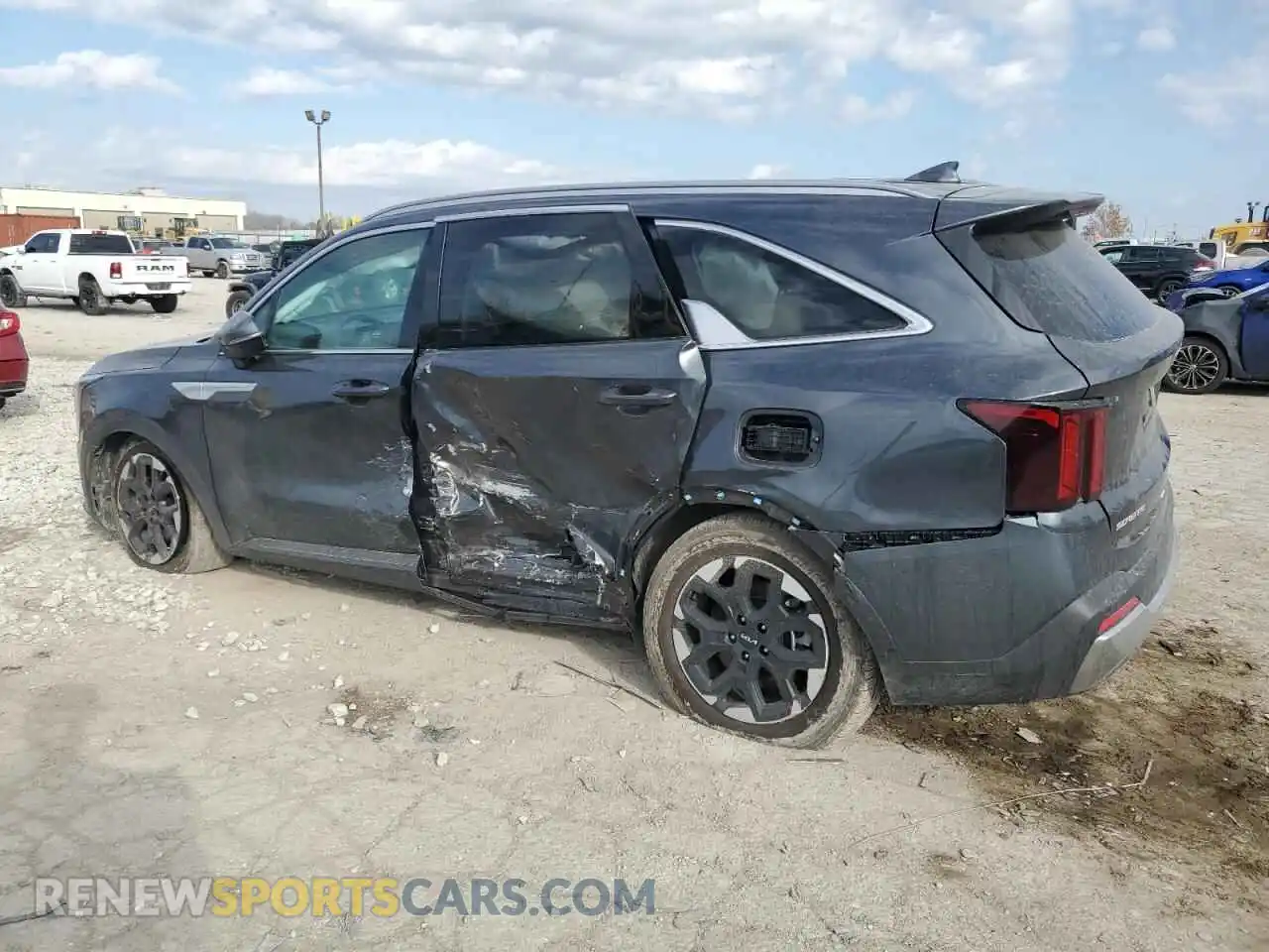 2 Photograph of a damaged car 5XYRL4JC5RG283453 KIA SORENTO 2024