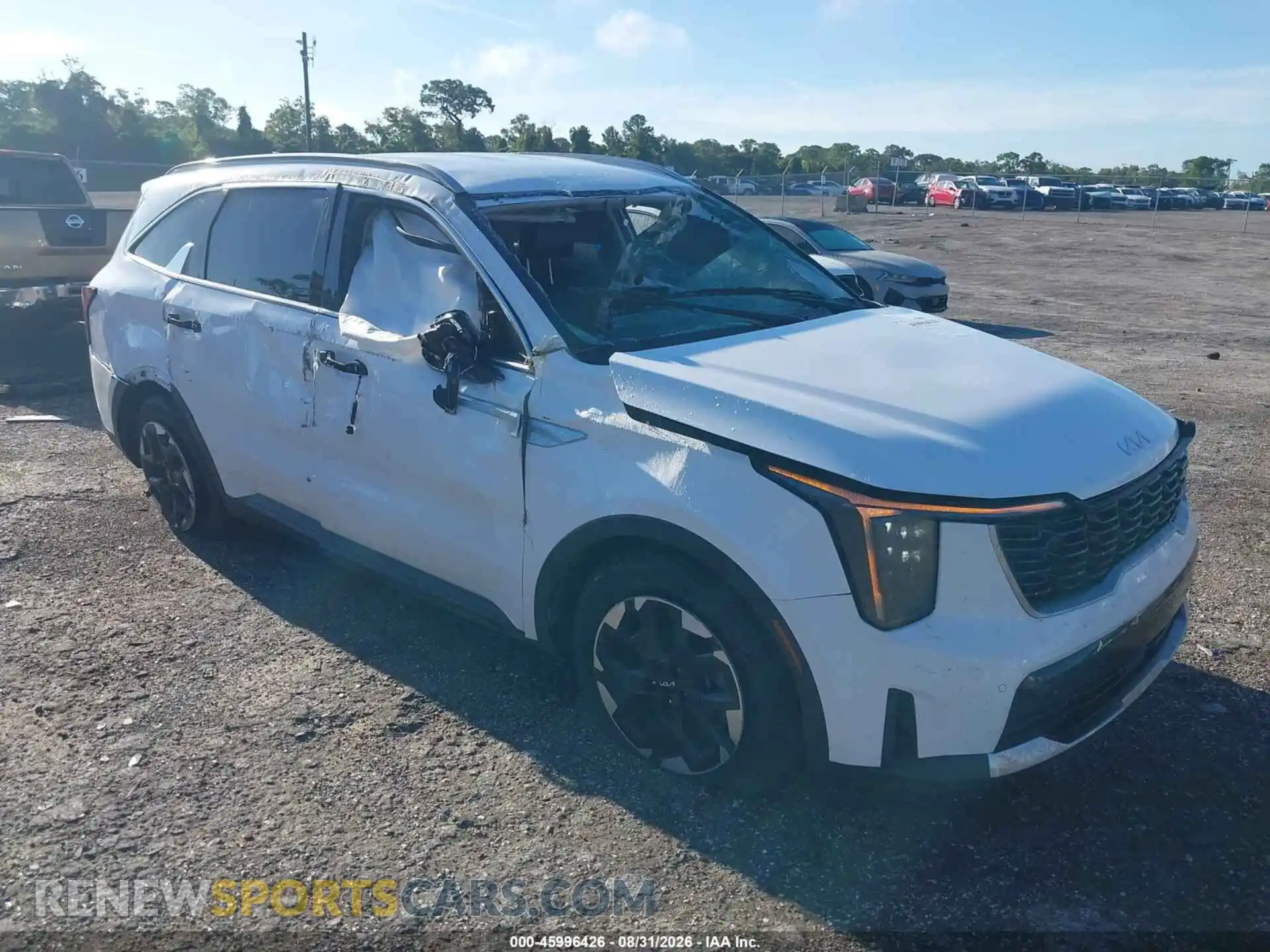 1 fotografías del automóvil dañado 5XYRL4JC5RG289348 KIA SORENTO 2024