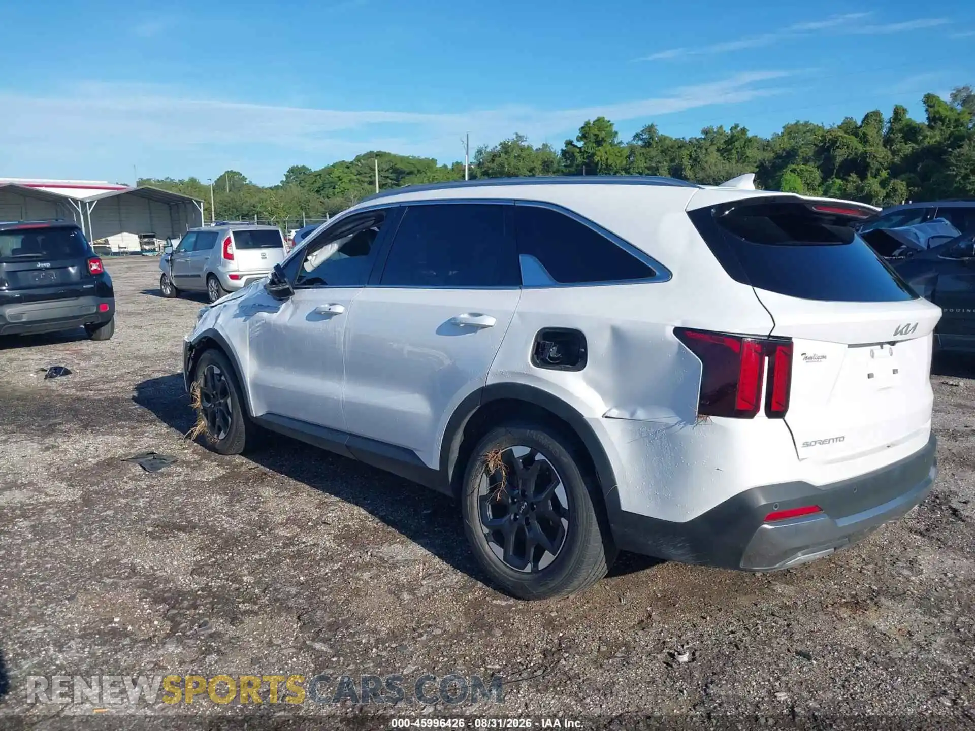 3 fotografías del automóvil dañado 5XYRL4JC5RG289348 KIA SORENTO 2024