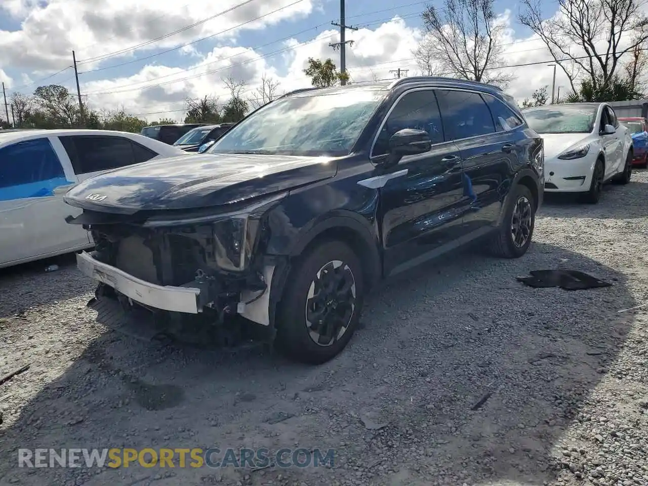1 Photograph of a damaged car 5XYRL4JC5RG289558 KIA SORENTO 2024