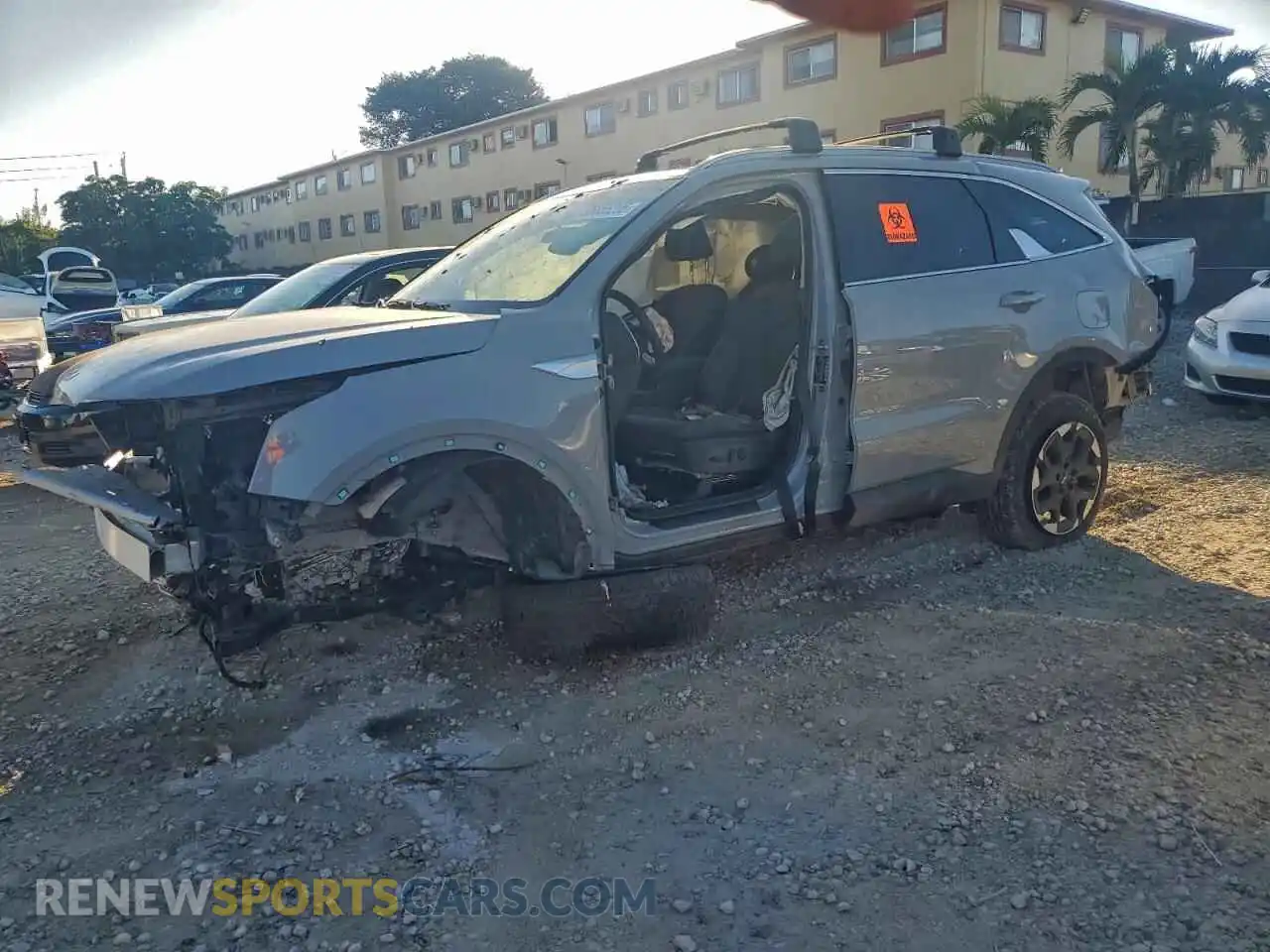 1 Photograph of a damaged car 5XYRL4JC5RG297482 KIA SORENTO 2024