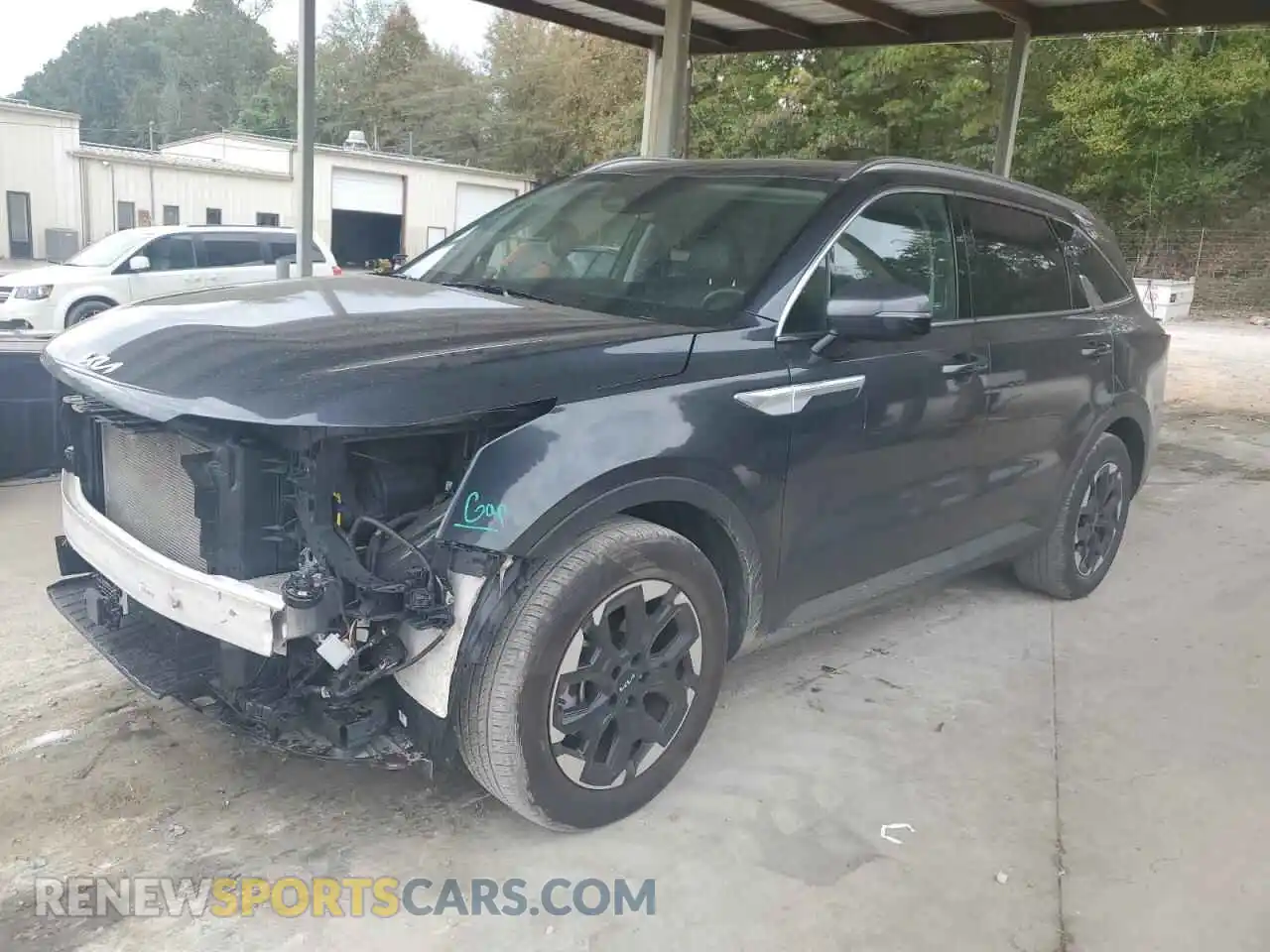 1 Photograph of a damaged car 5XYRL4JC6RG286748 KIA SORENTO 2024