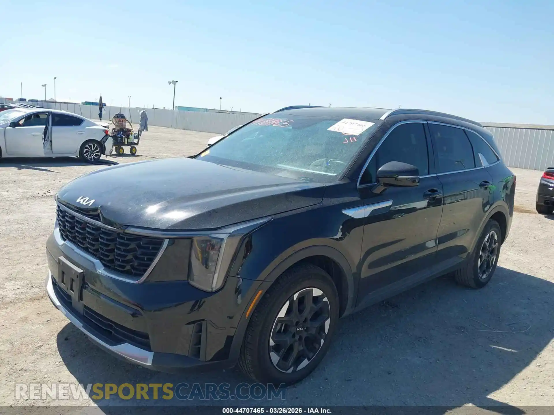 2 fotografías del automóvil dañado 5XYRL4JC7RG256061 KIA SORENTO 2024